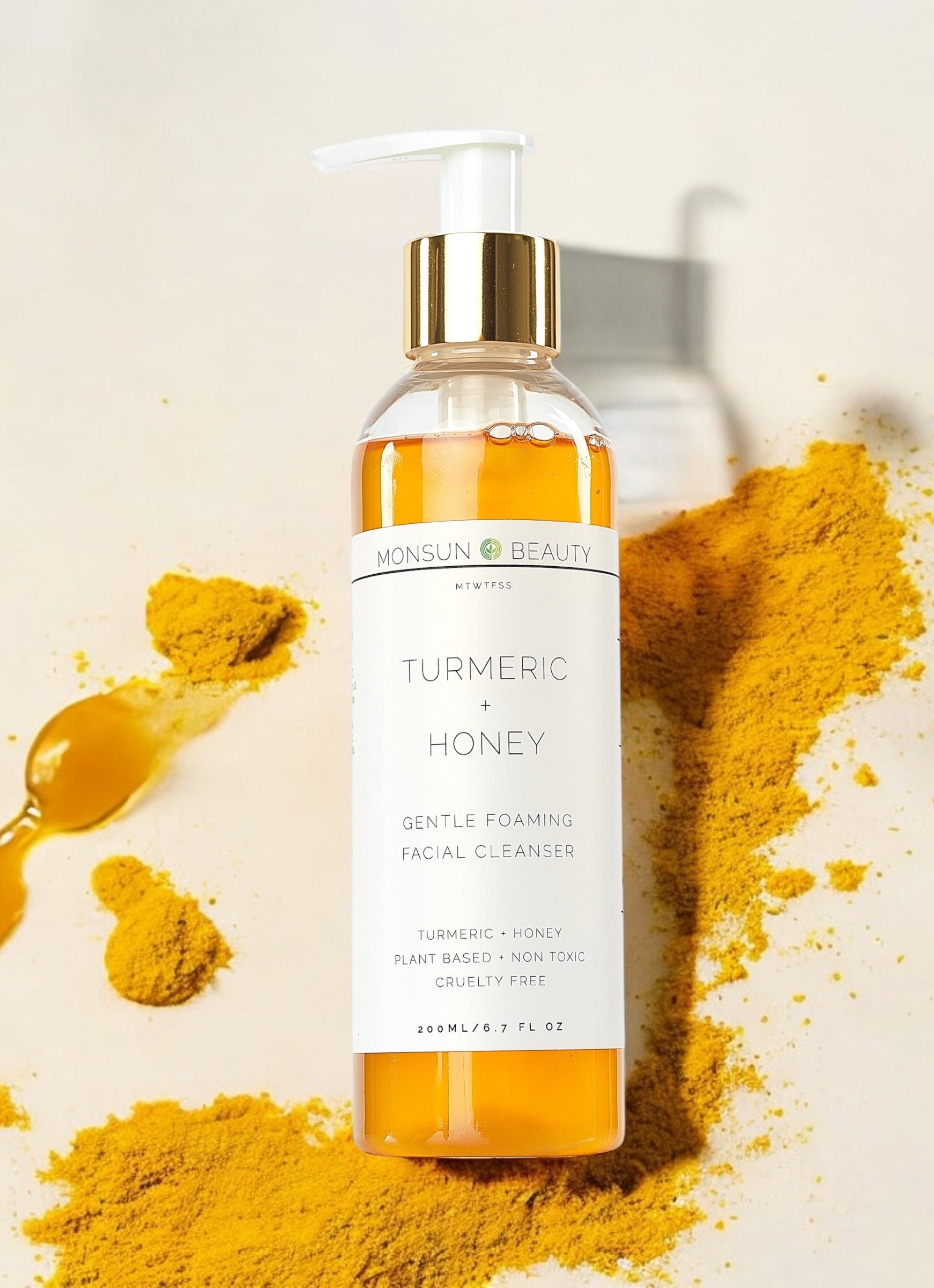 Turmeric and Honey facial Cleanser Monsun Beauty