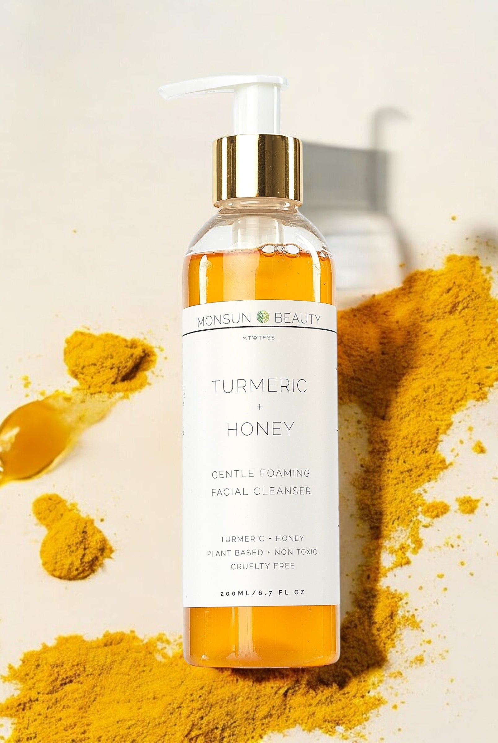 Turmeric and Honey facial Cleanser Monsun Beauty