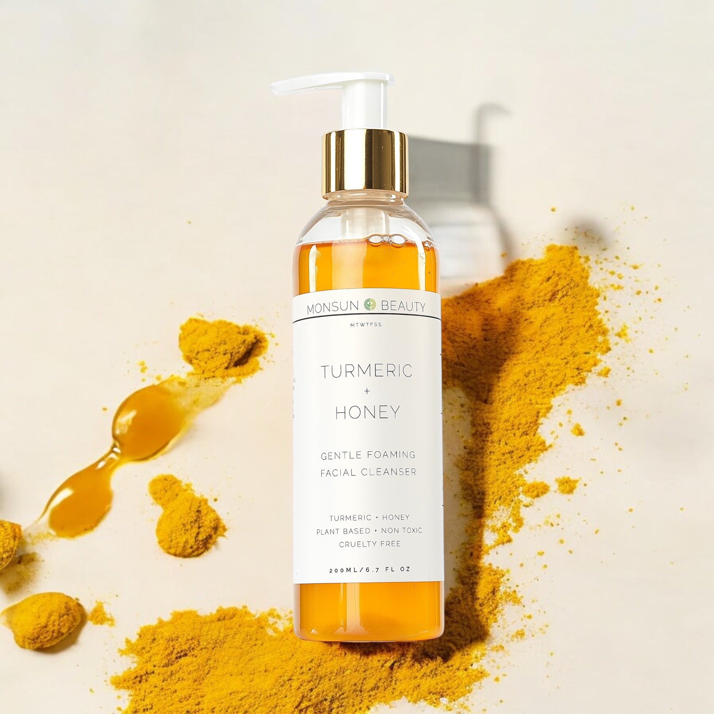 Turmeric and Honey facial Cleanser Monsun Beauty