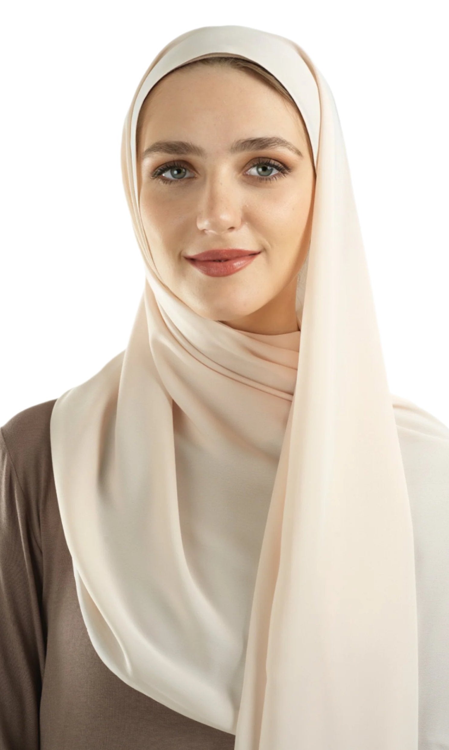Vanilla Korean Nida hijab Kabayare