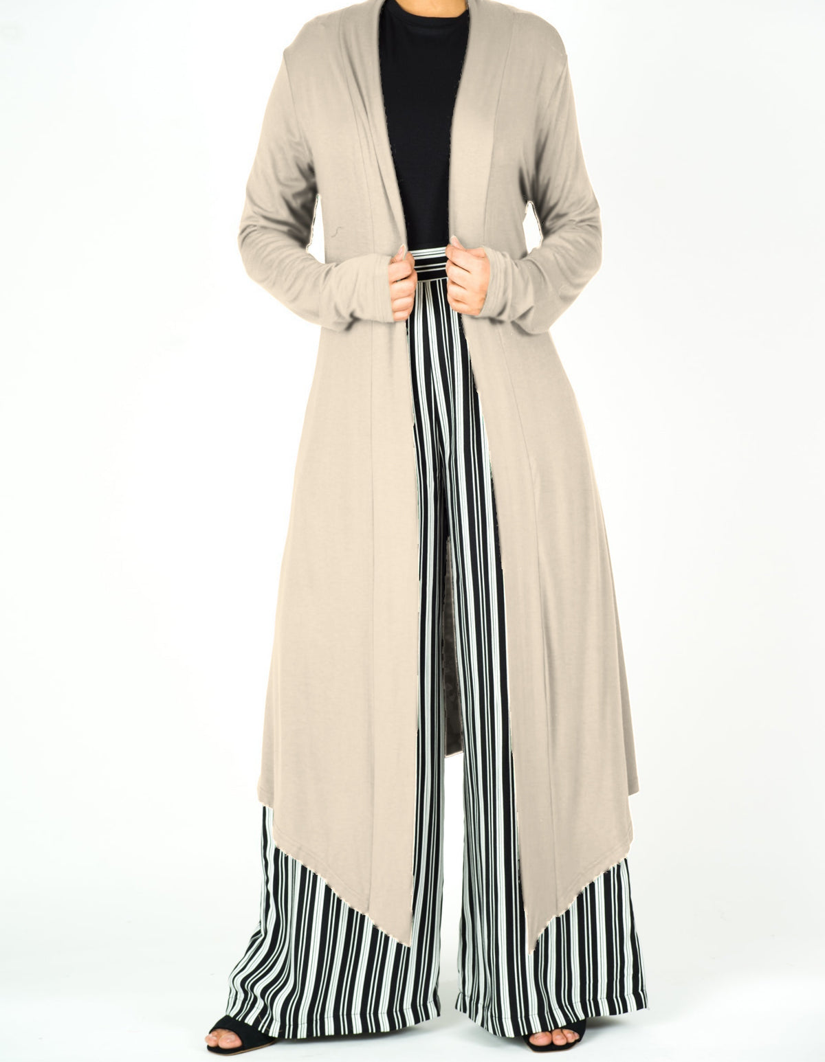 Vanilla Super Soft Amira Jersey Cardigan Kabayare