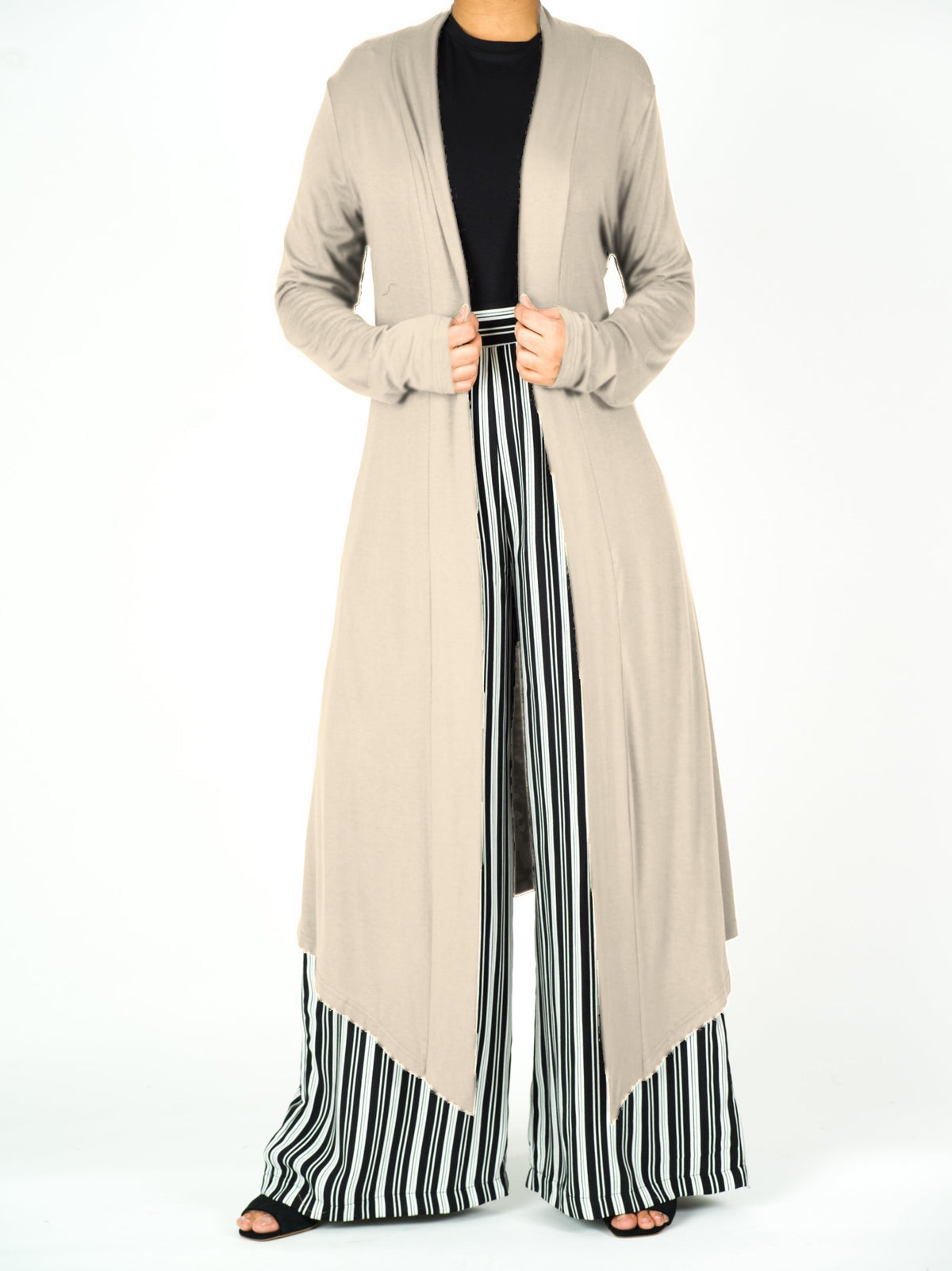 Vanilla Super Soft Amira Jersey Cardigan Kabayare