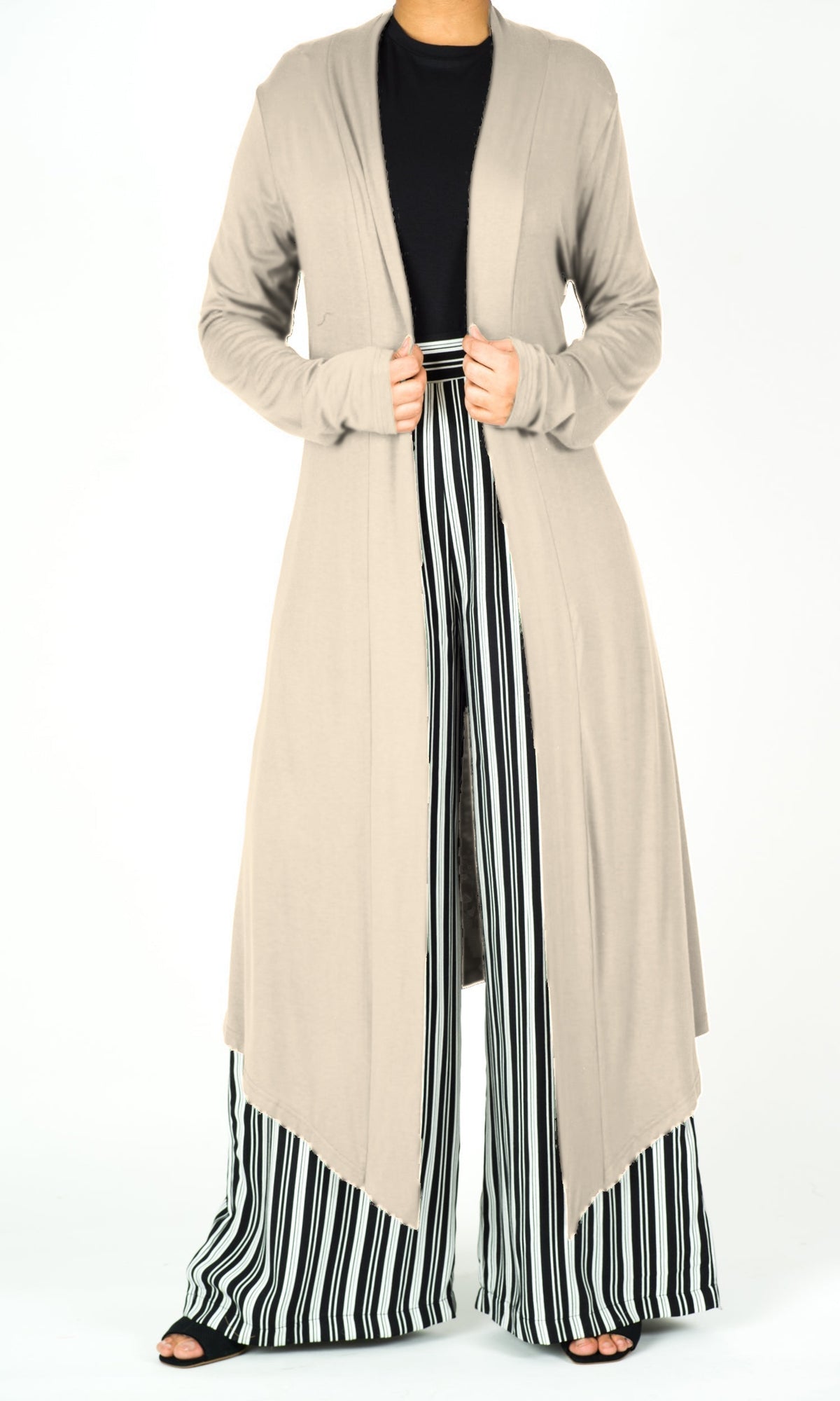 Vanilla Super Soft Amira Jersey Cardigan Kabayare