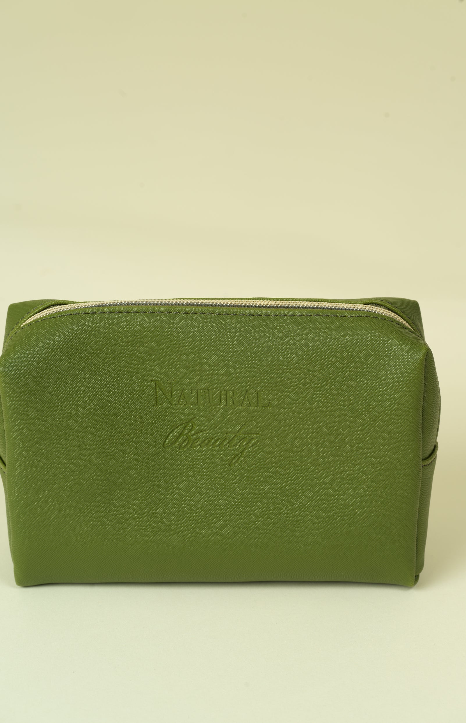 Vegan PU Leather Cosmetic mini travel Bag Monsun Beauty