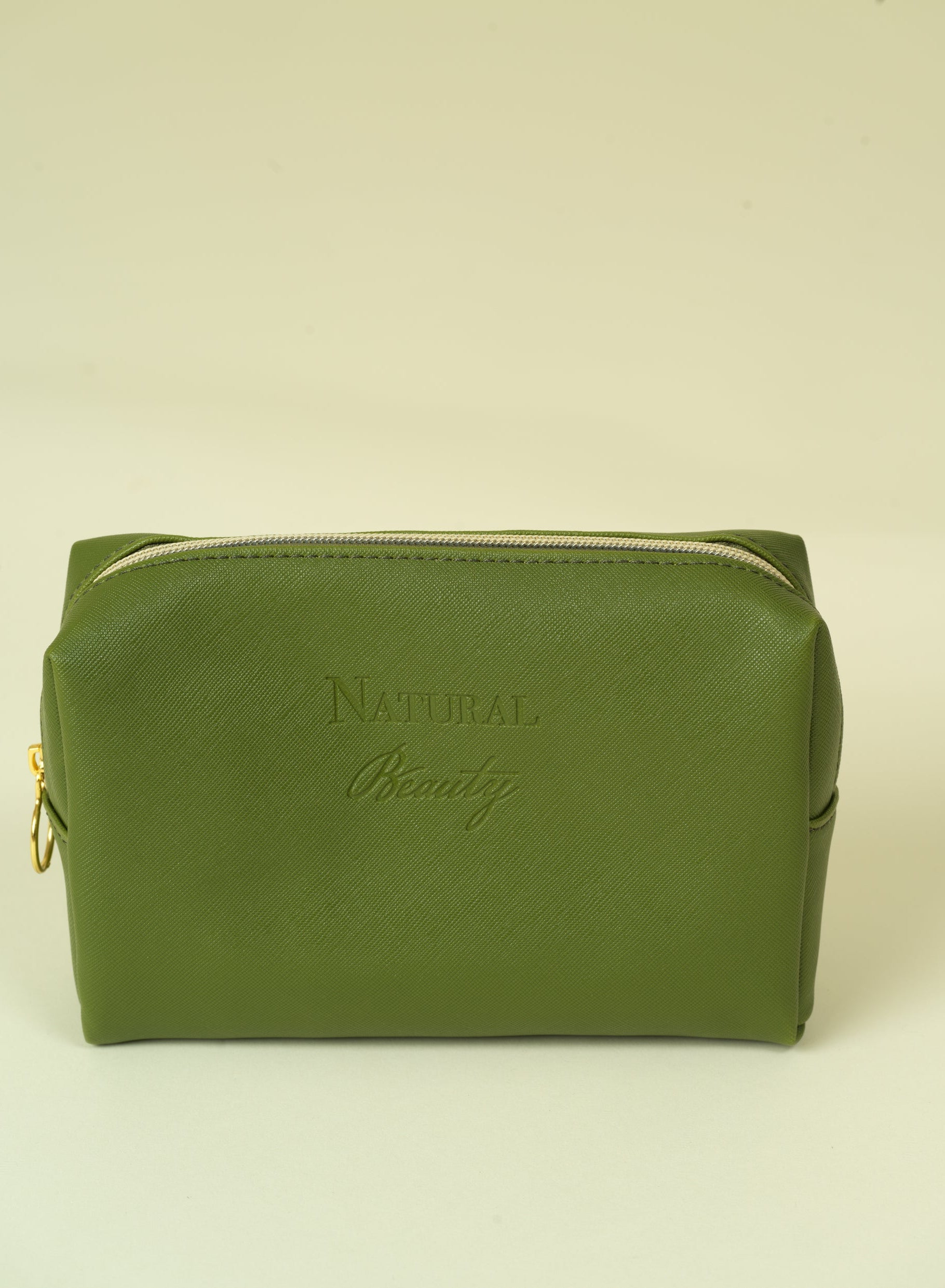 Vegan PU Leather Cosmetic mini travel Bag Monsun Beauty