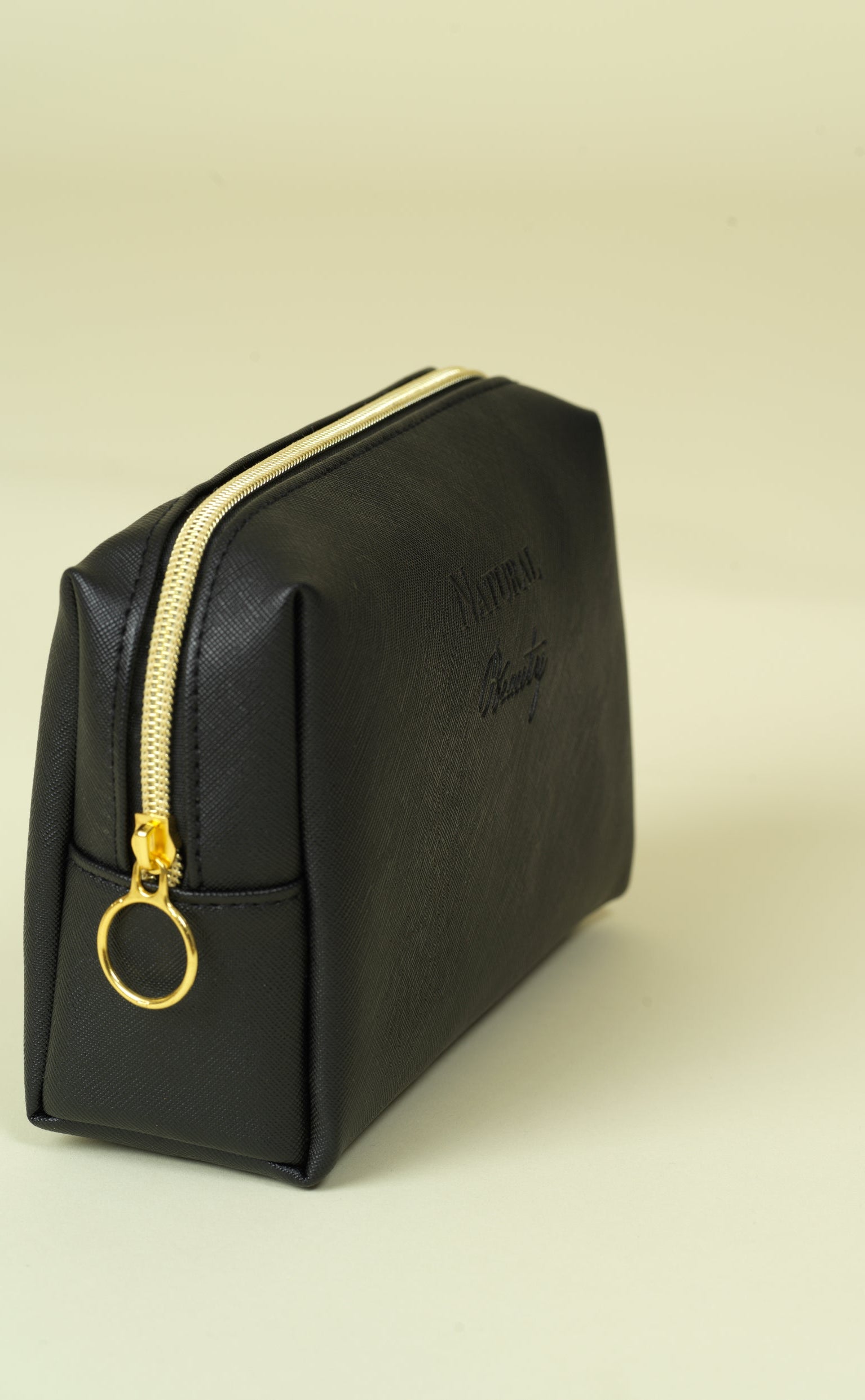 Vegan PU Leather Cosmetic mini travel Bag Monsun Beauty