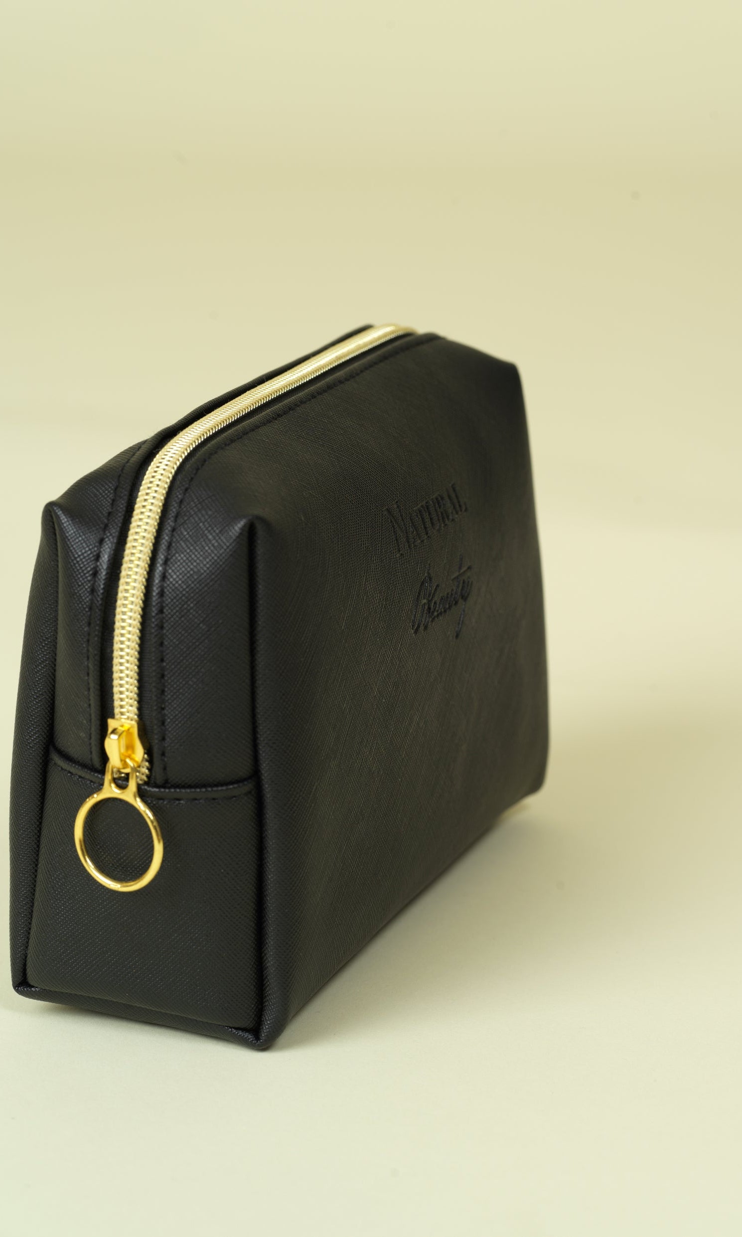 Vegan PU Leather Cosmetic mini travel Bag Monsun Beauty