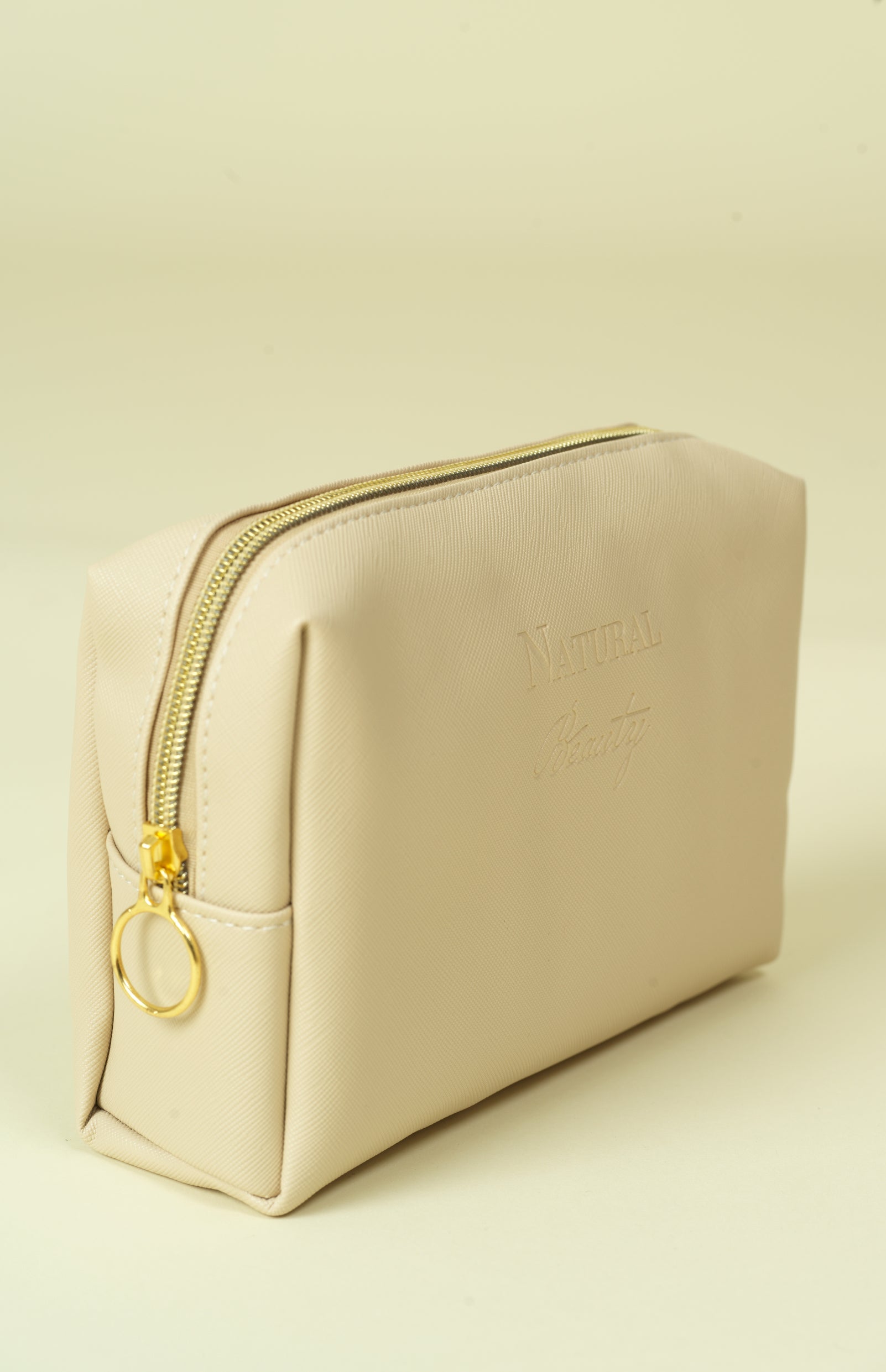 Vegan PU Leather Cosmetic mini travel Bag Monsun Beauty