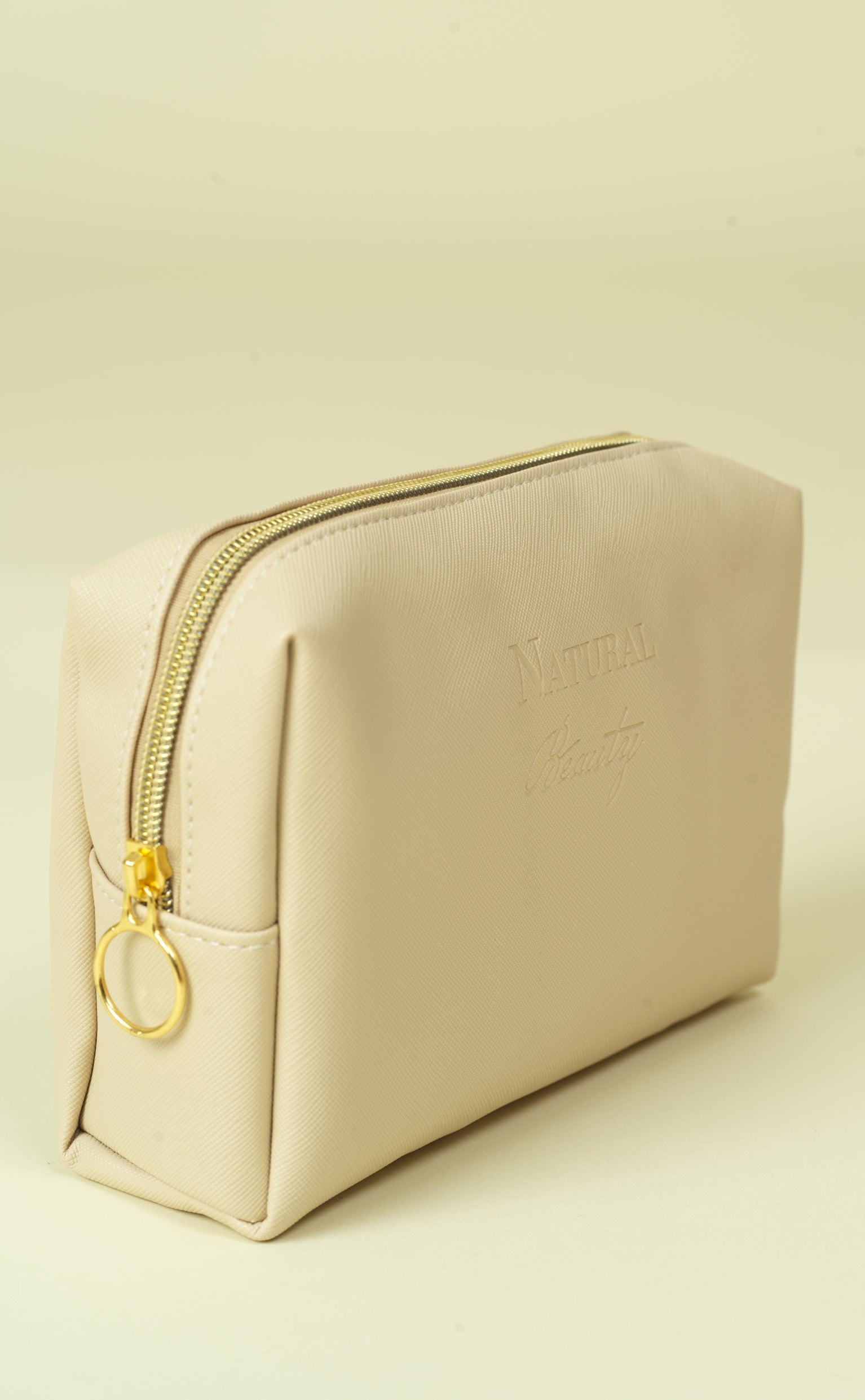 Vegan PU Leather Cosmetic mini travel Bag Monsun Beauty