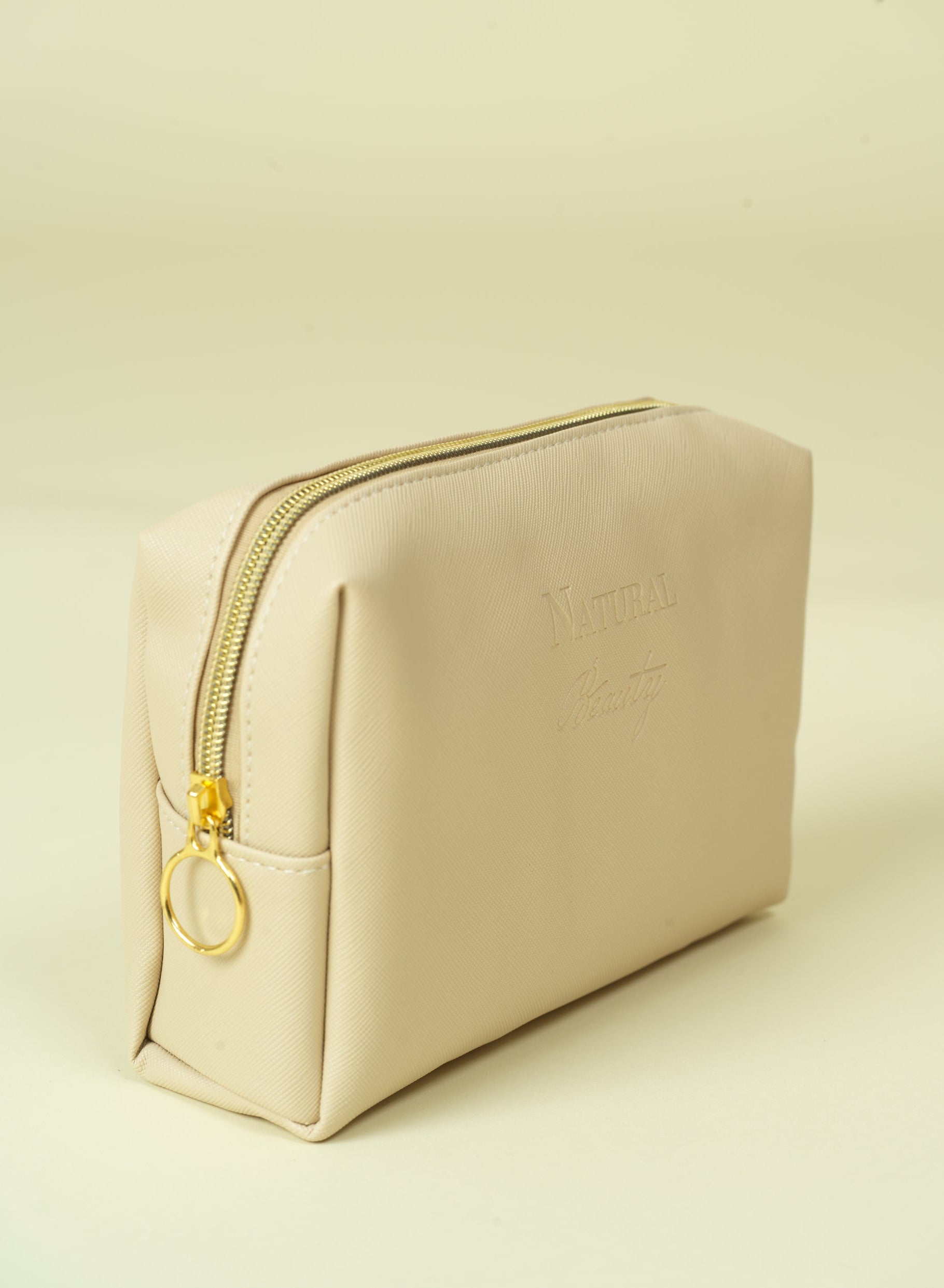 Vegan PU Leather Cosmetic mini travel Bag Monsun Beauty