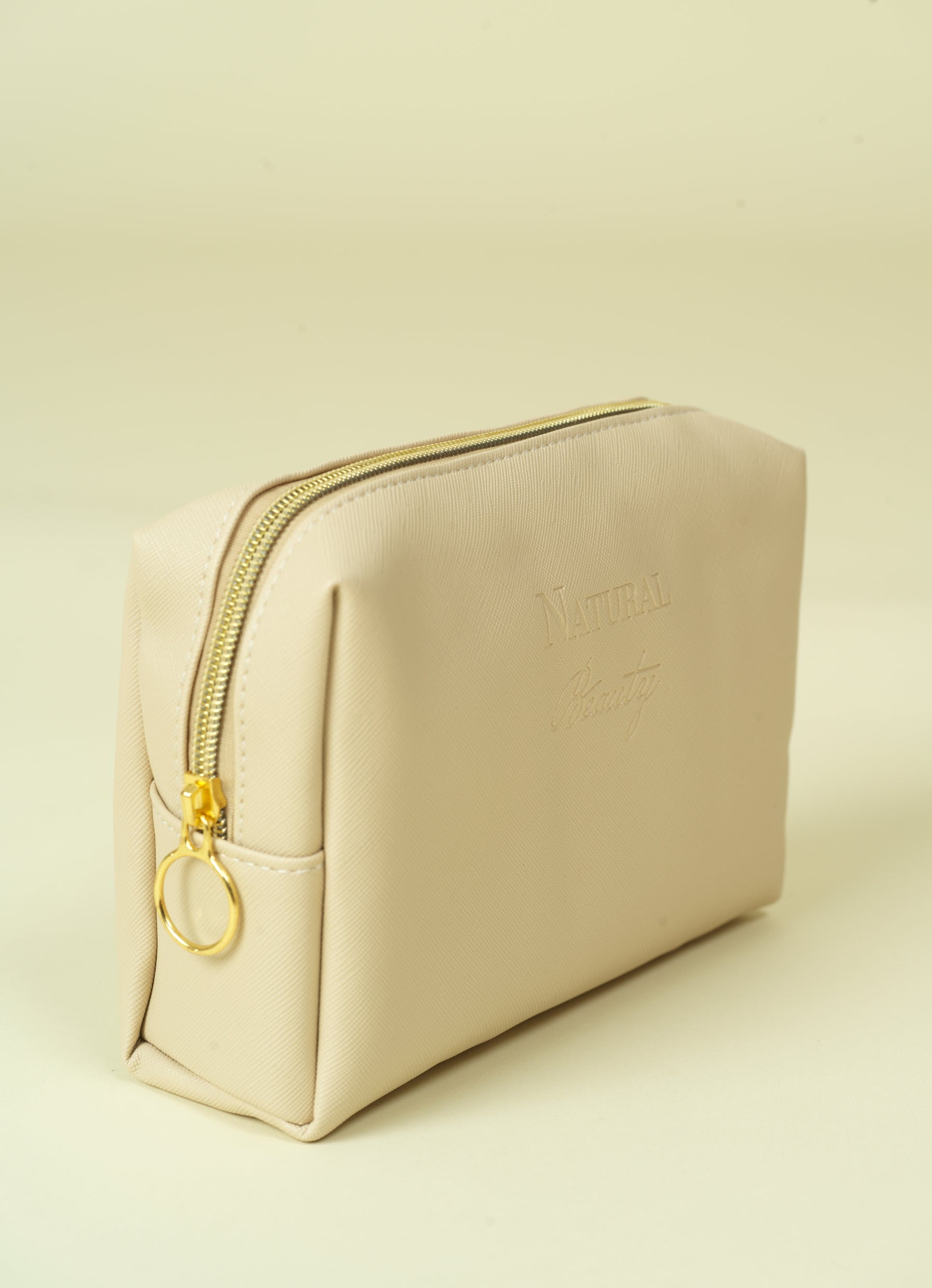 Vegan PU Leather Cosmetic mini travel Bag Monsun Beauty