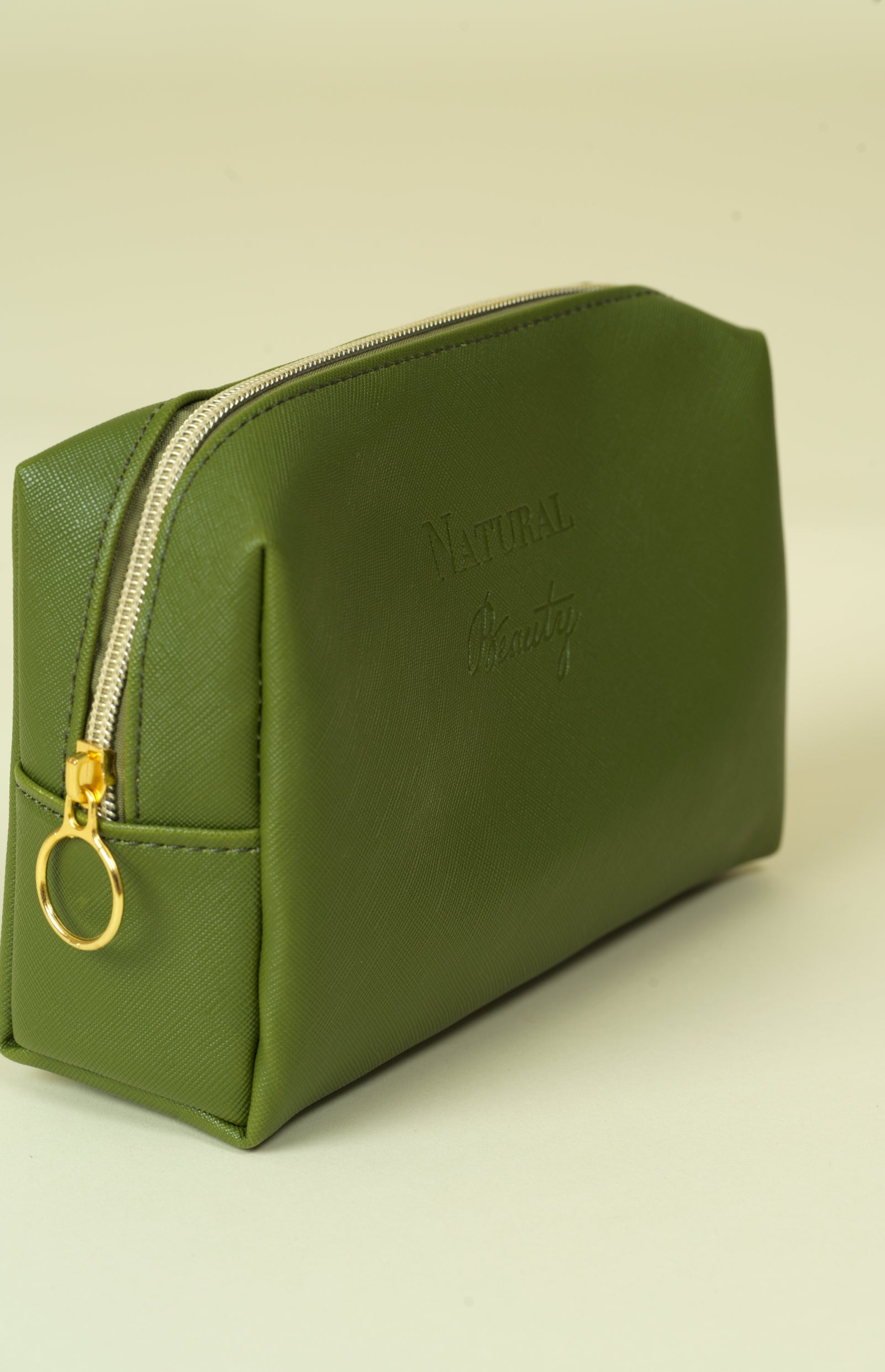 Vegan PU Leather Cosmetic mini travel Bag Monsun Beauty