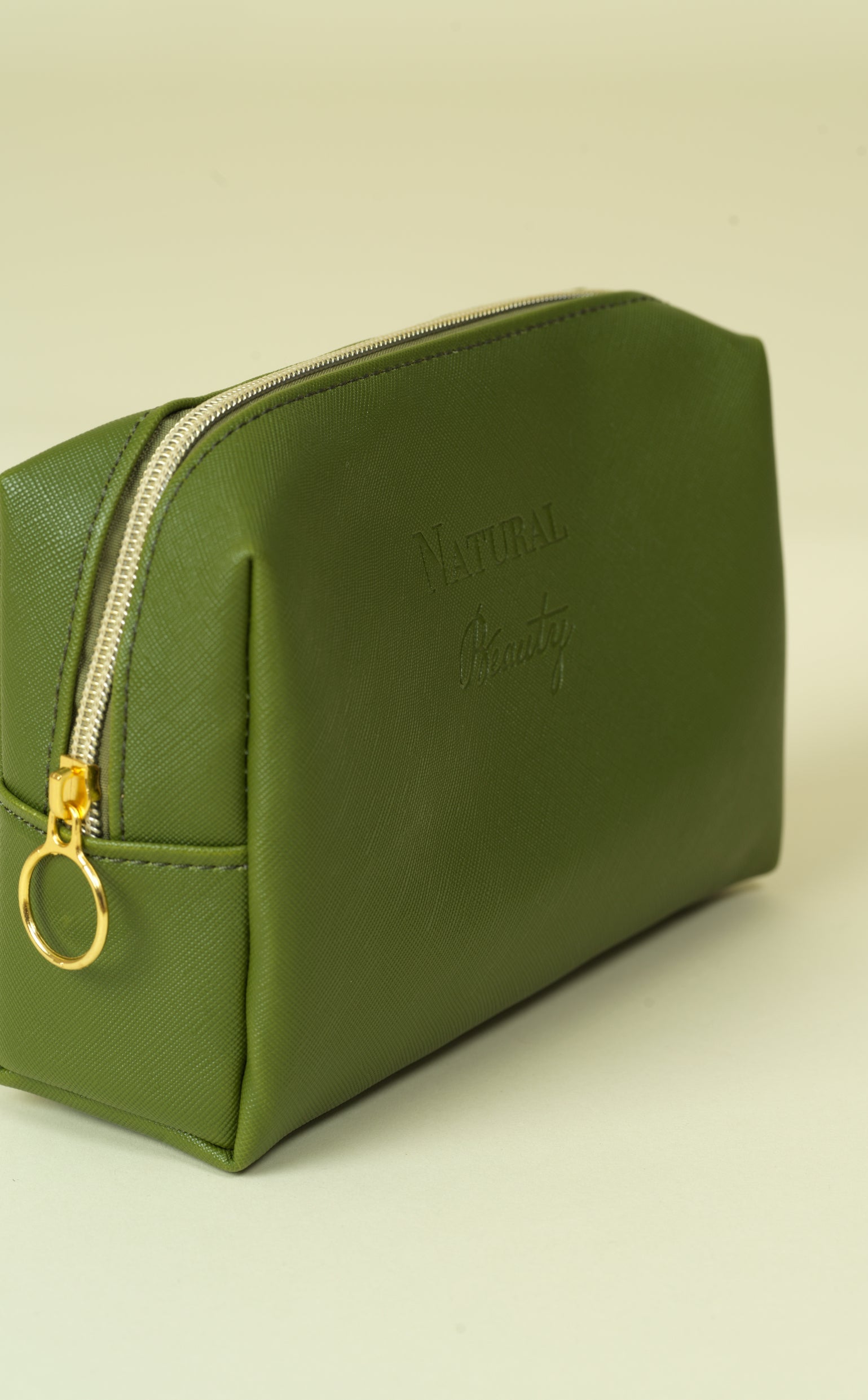 Vegan PU Leather Cosmetic mini travel Bag Monsun Beauty