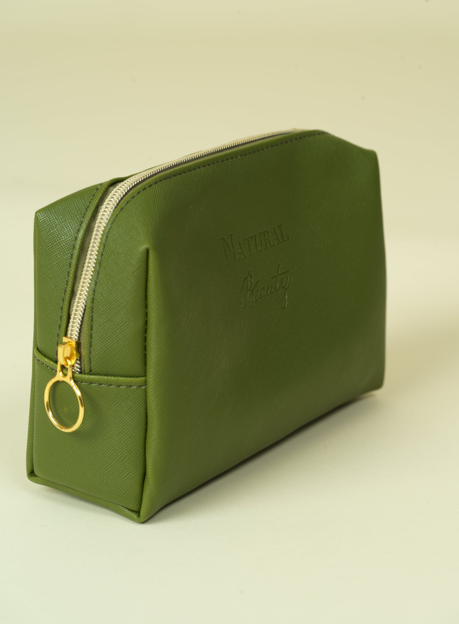 Vegan PU Leather Cosmetic mini travel Bag Monsun Beauty