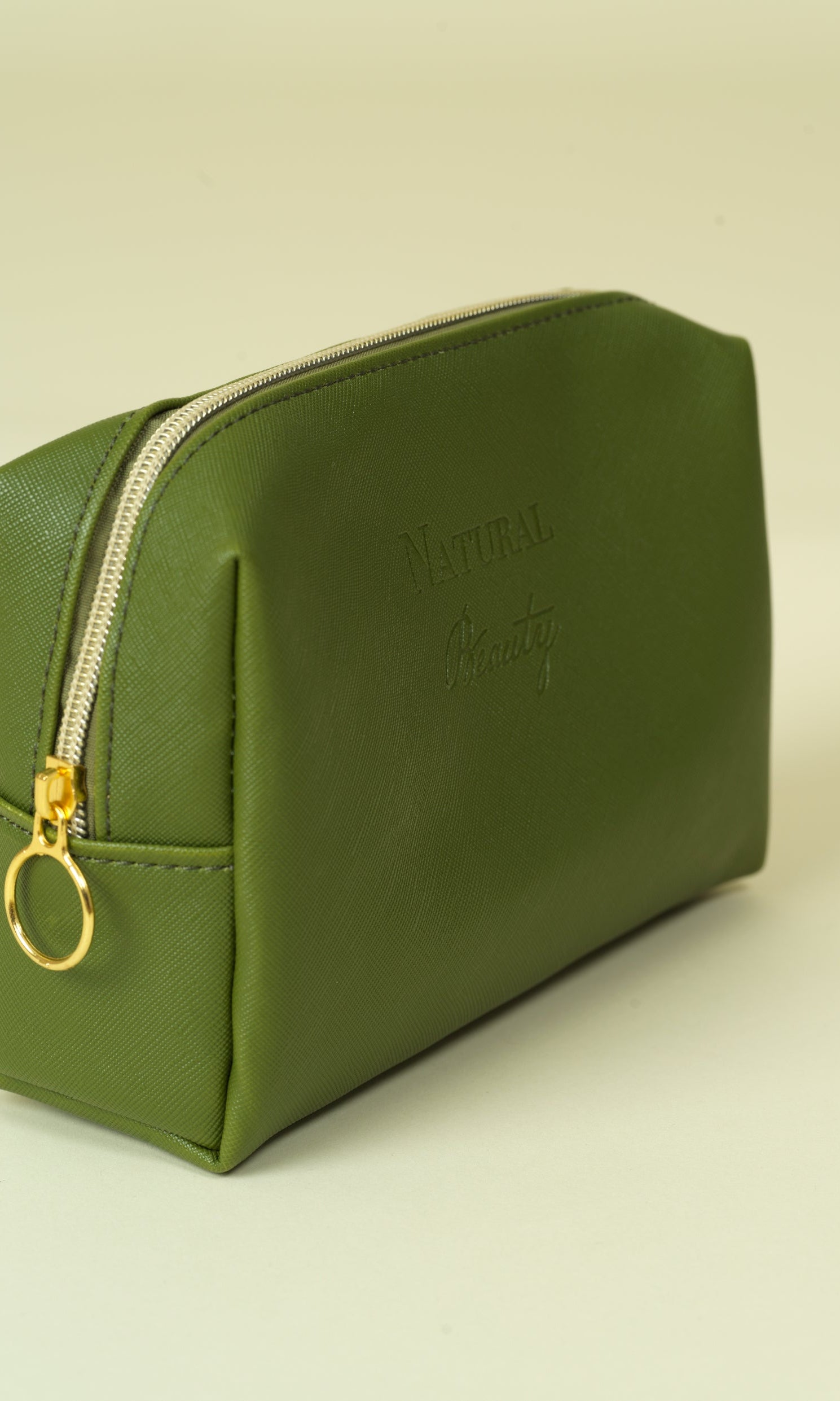 Vegan PU Leather Cosmetic mini travel Bag Monsun Beauty