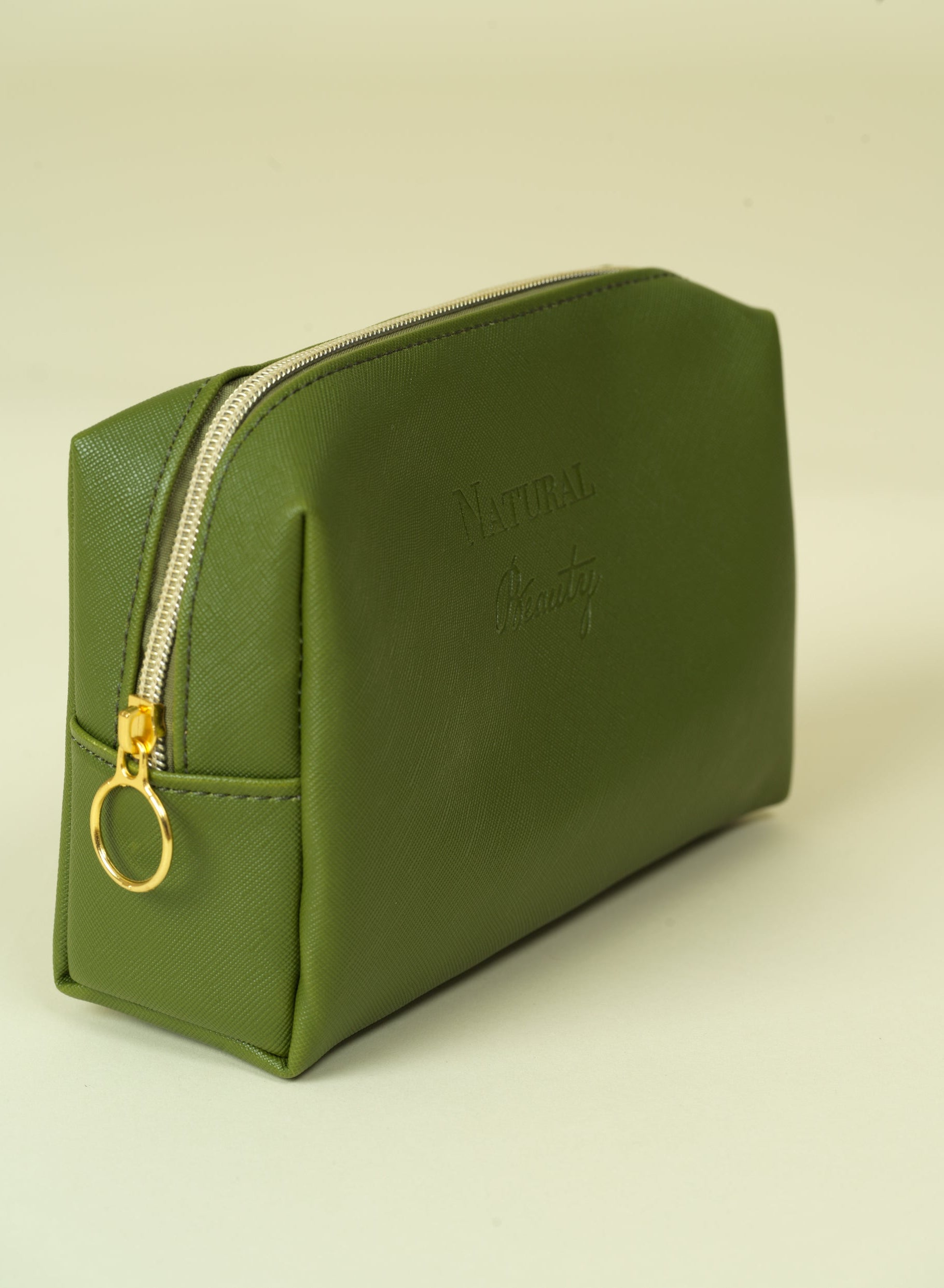 Vegan PU Leather Cosmetic mini travel Bag Monsun Beauty