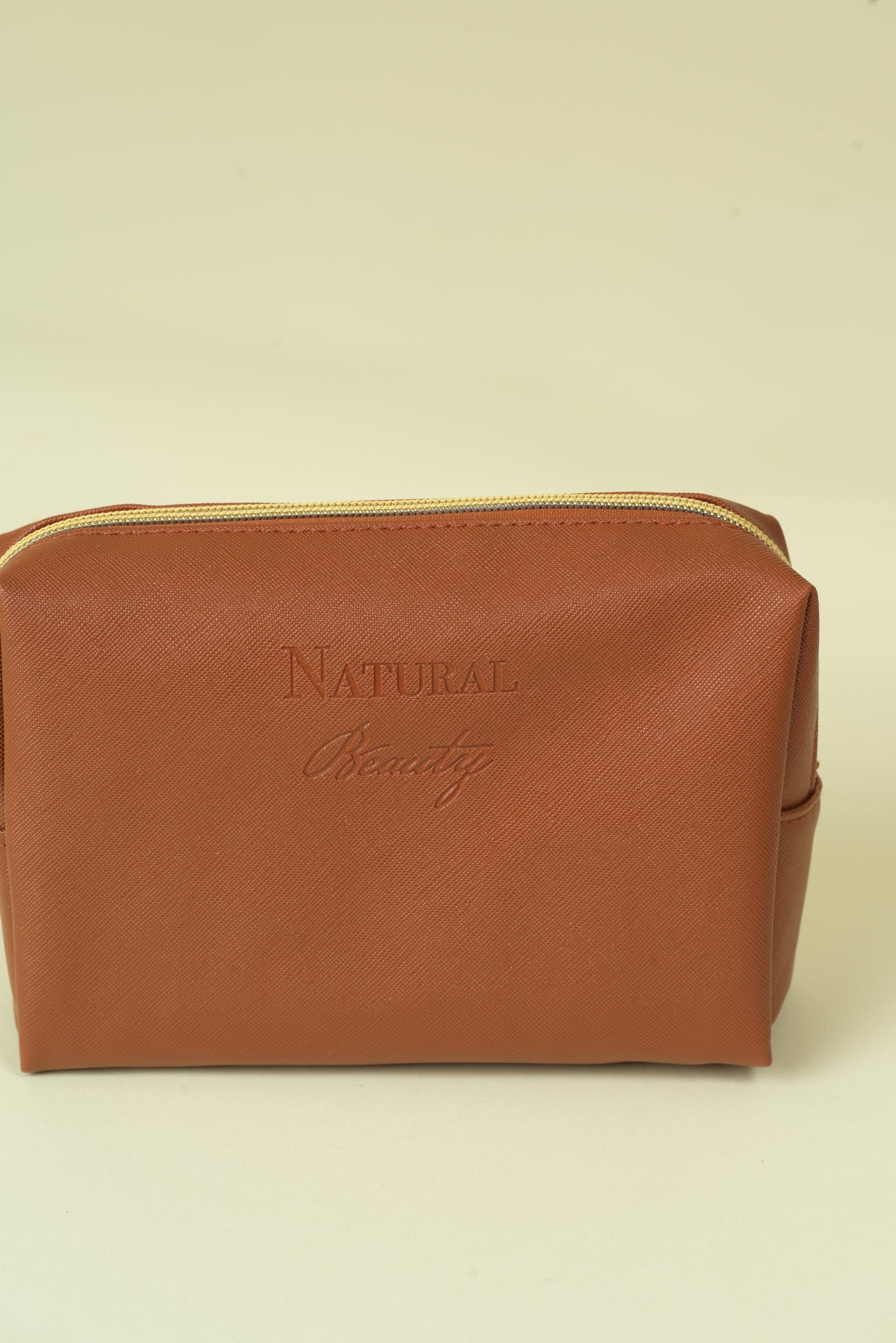 Vegan PU Leather Cosmetic mini travel Bag Monsun Beauty