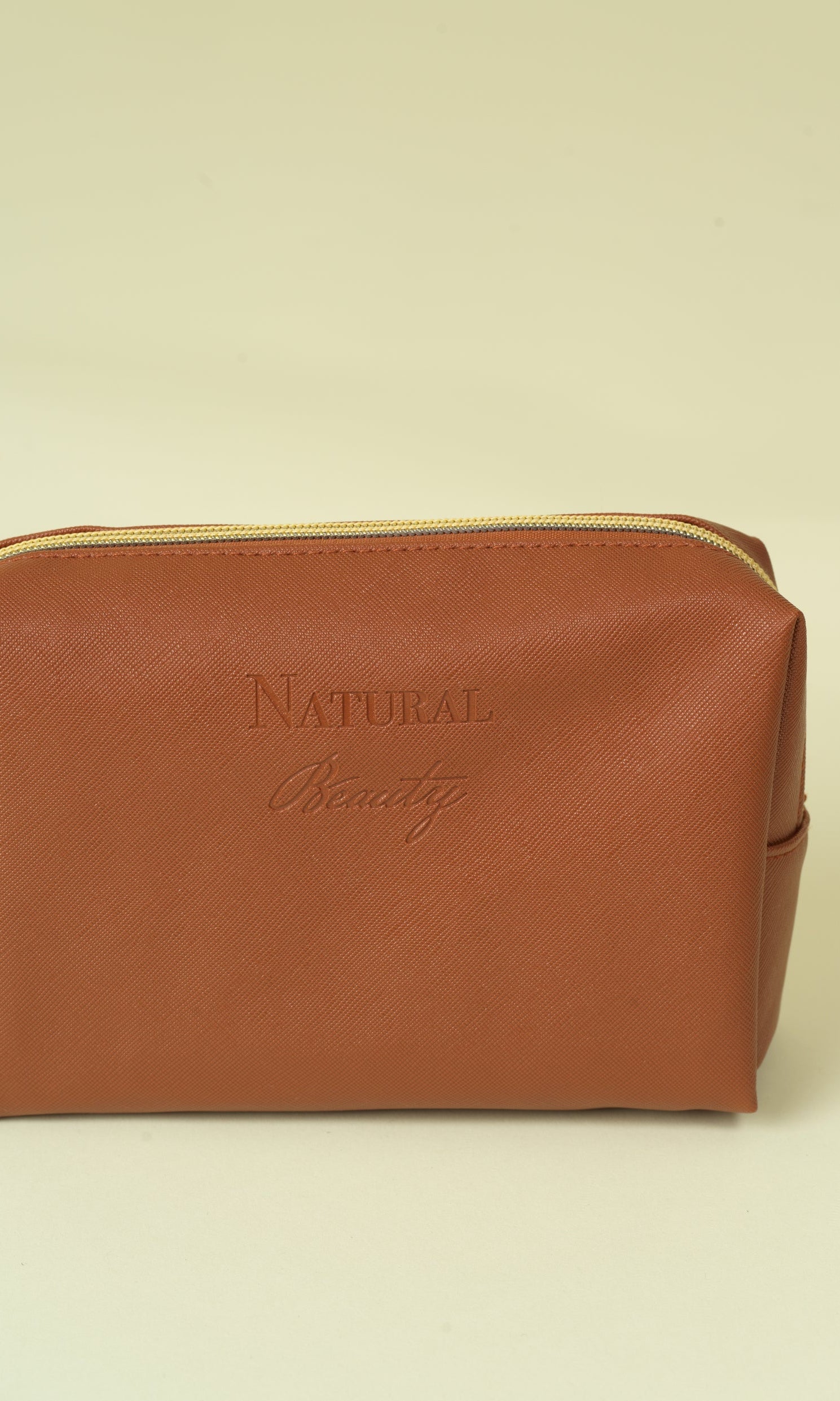 Vegan PU Leather Cosmetic mini travel Bag Monsun Beauty