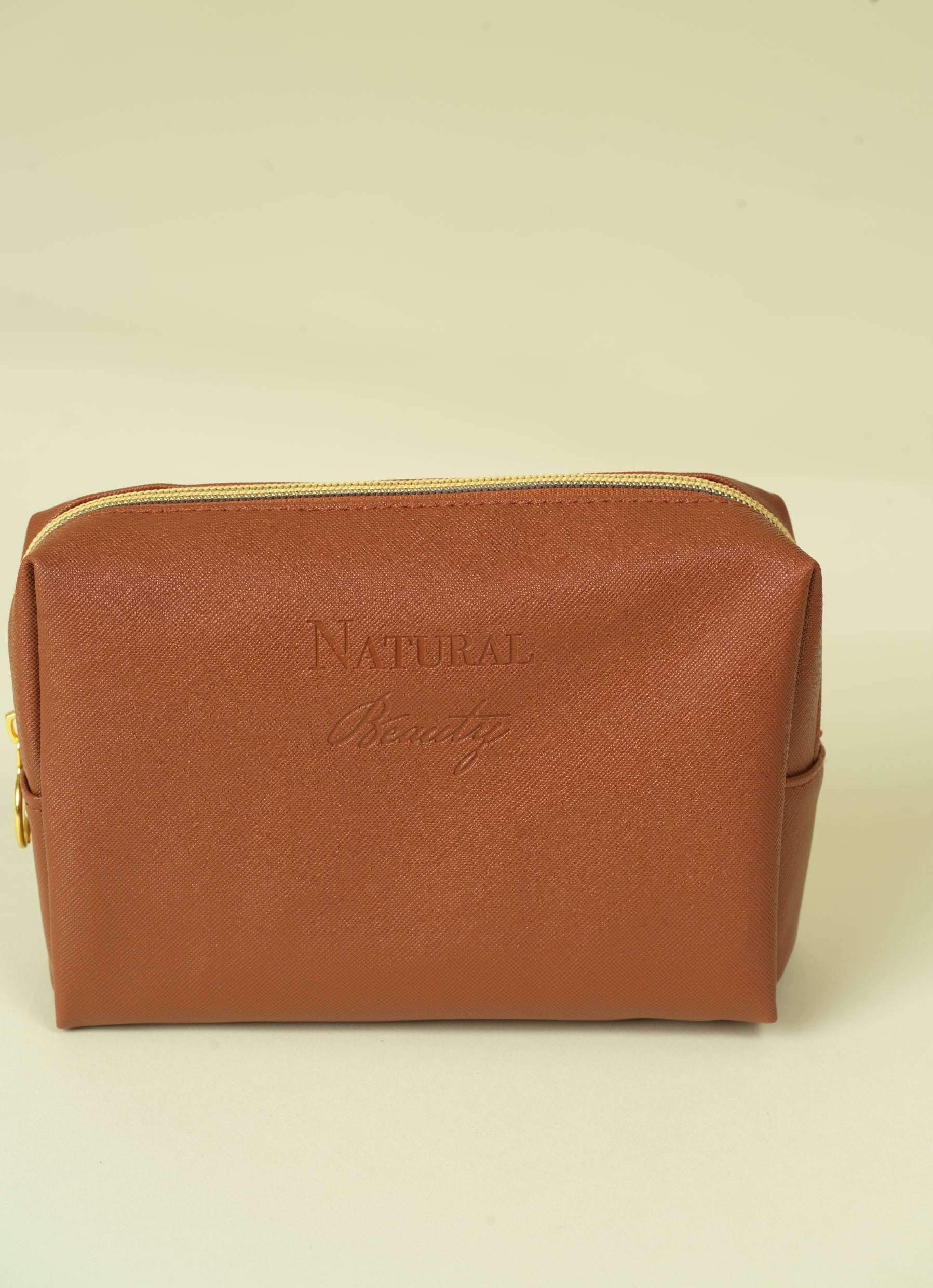 Vegan PU Leather Cosmetic mini travel Bag Monsun Beauty