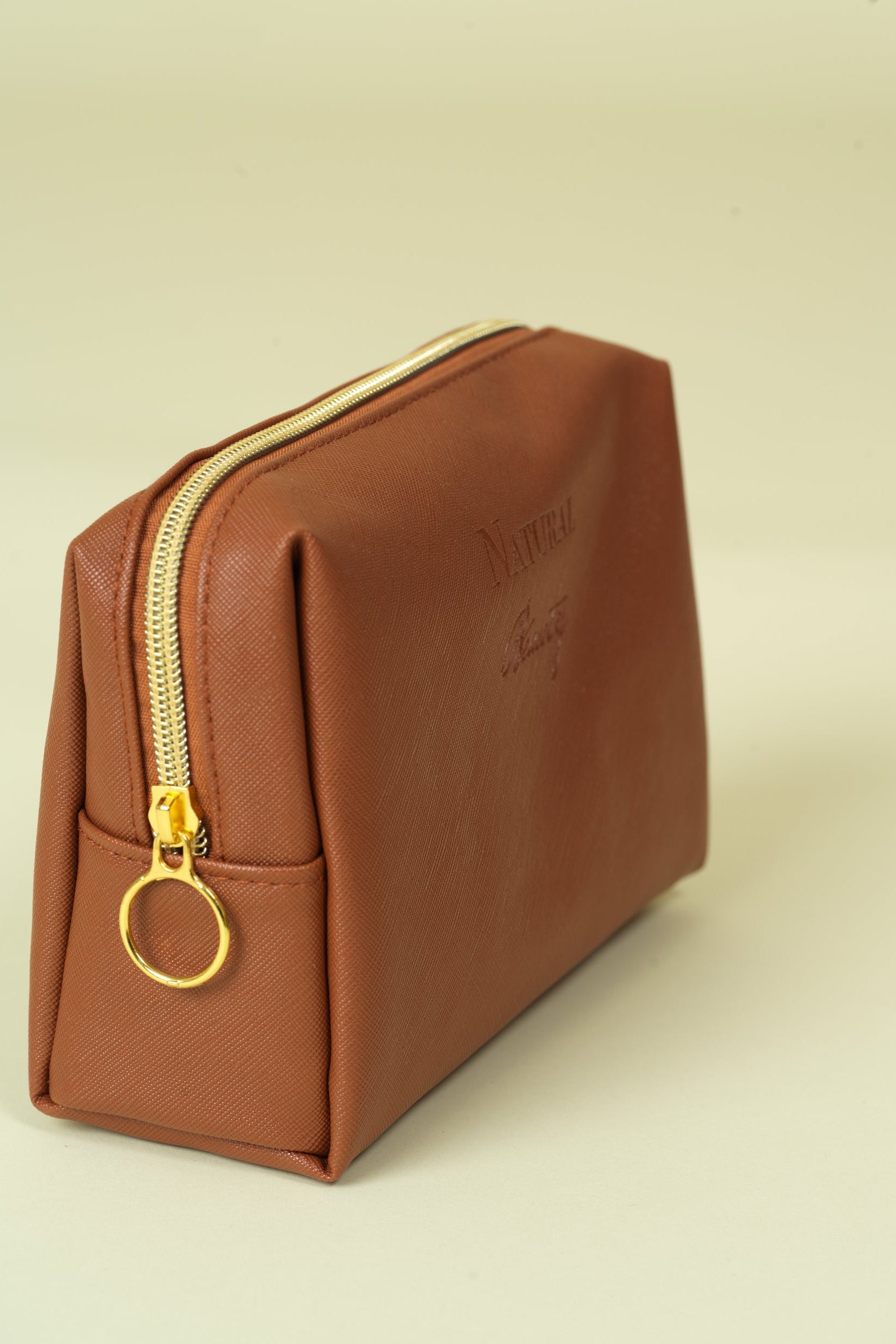 Vegan PU Leather Cosmetic mini travel Bag Monsun Beauty