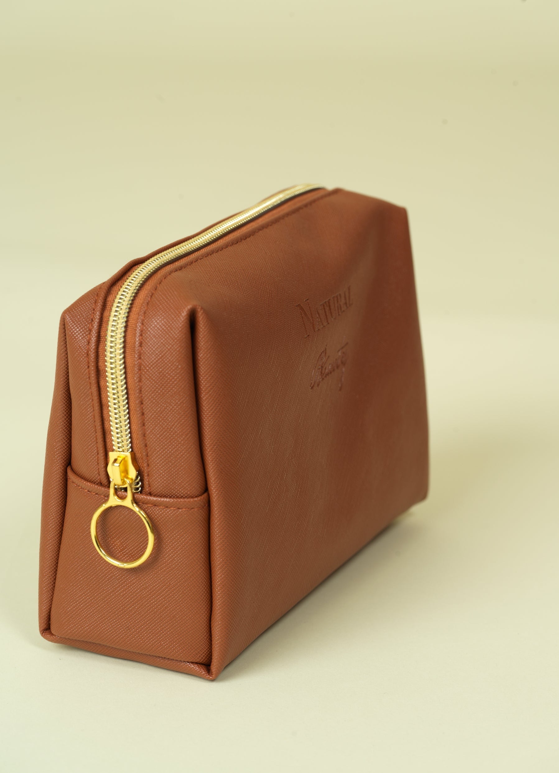 Vegan PU Leather Cosmetic mini travel Bag Monsun Beauty