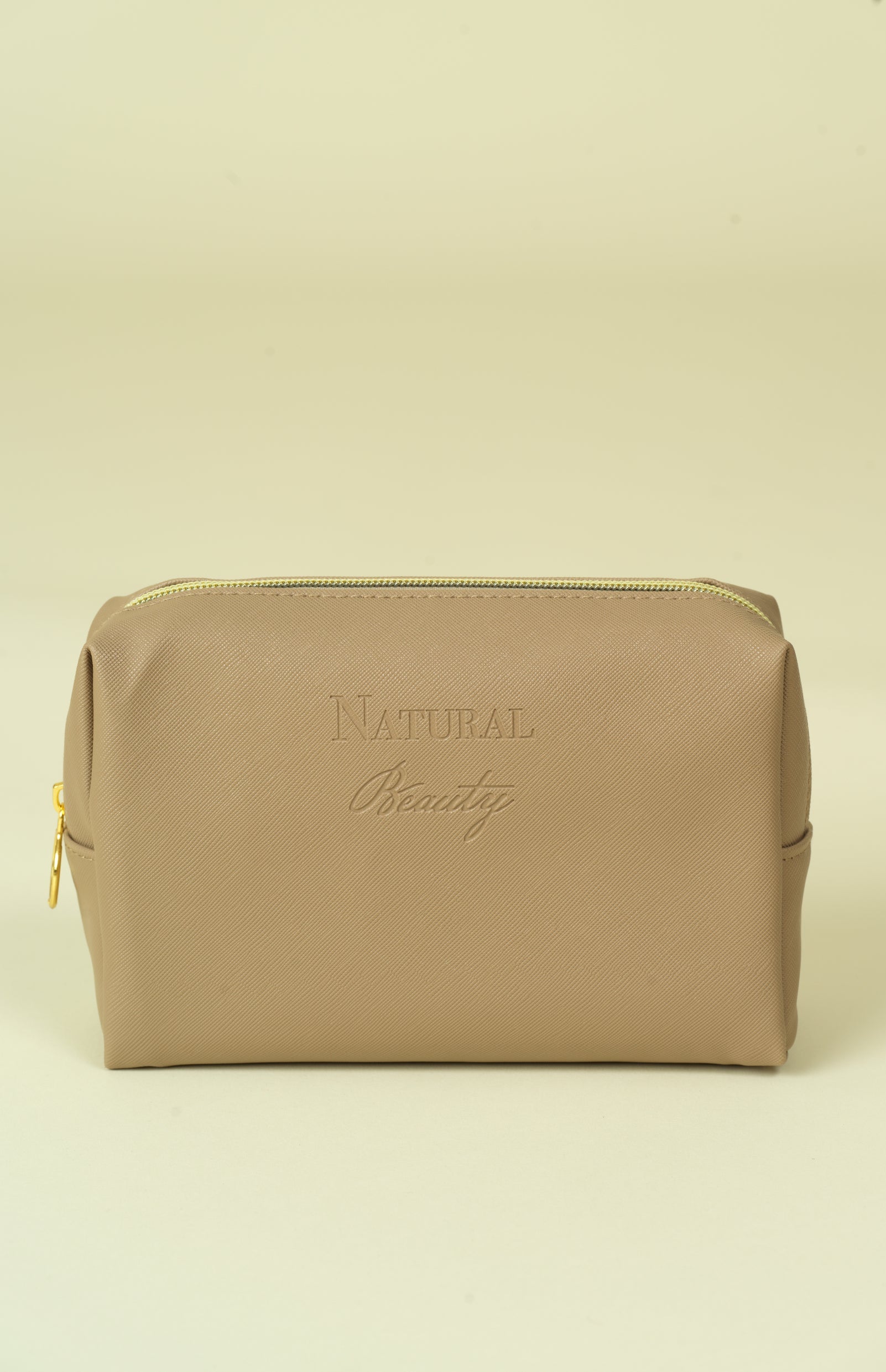 Vegan PU Leather Cosmetic mini travel Bag Monsun Beauty