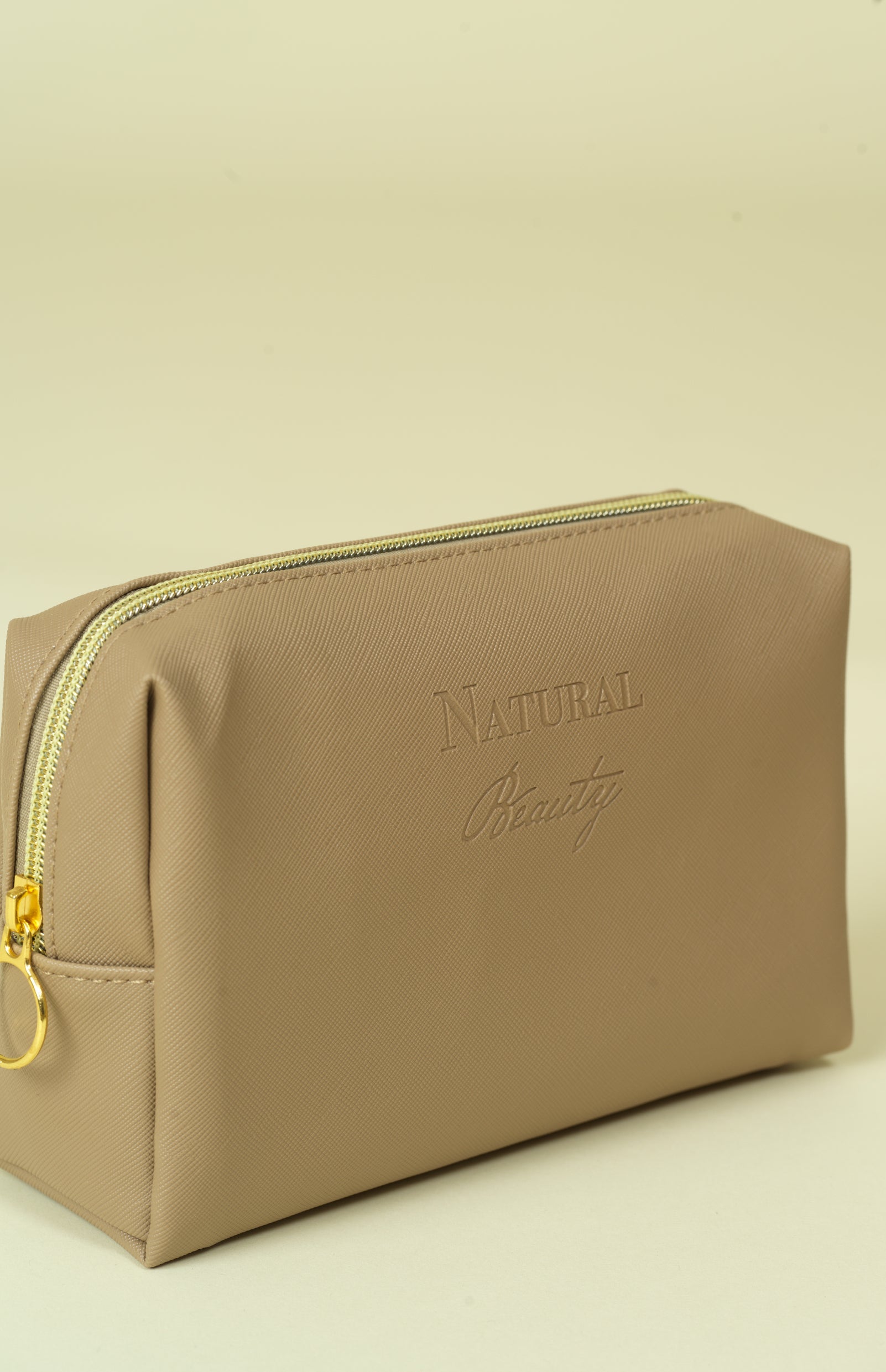 Vegan PU Leather Cosmetic mini travel Bag Monsun Beauty