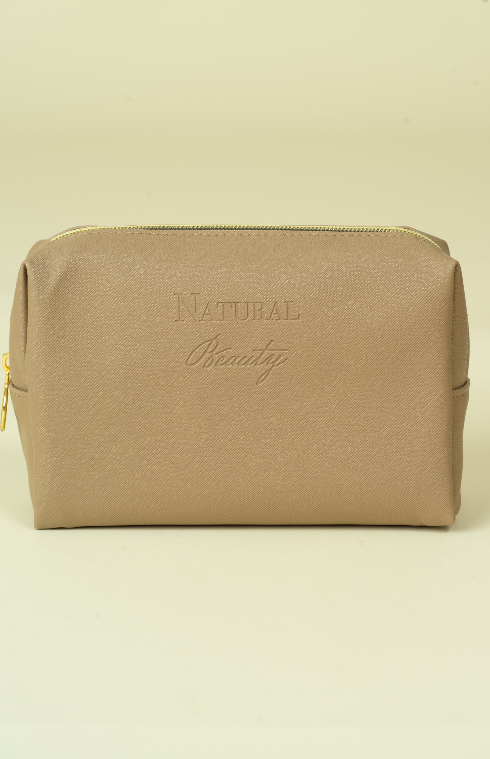 Vegan PU Leather Cosmetic mini travel Bag Monsun Beauty