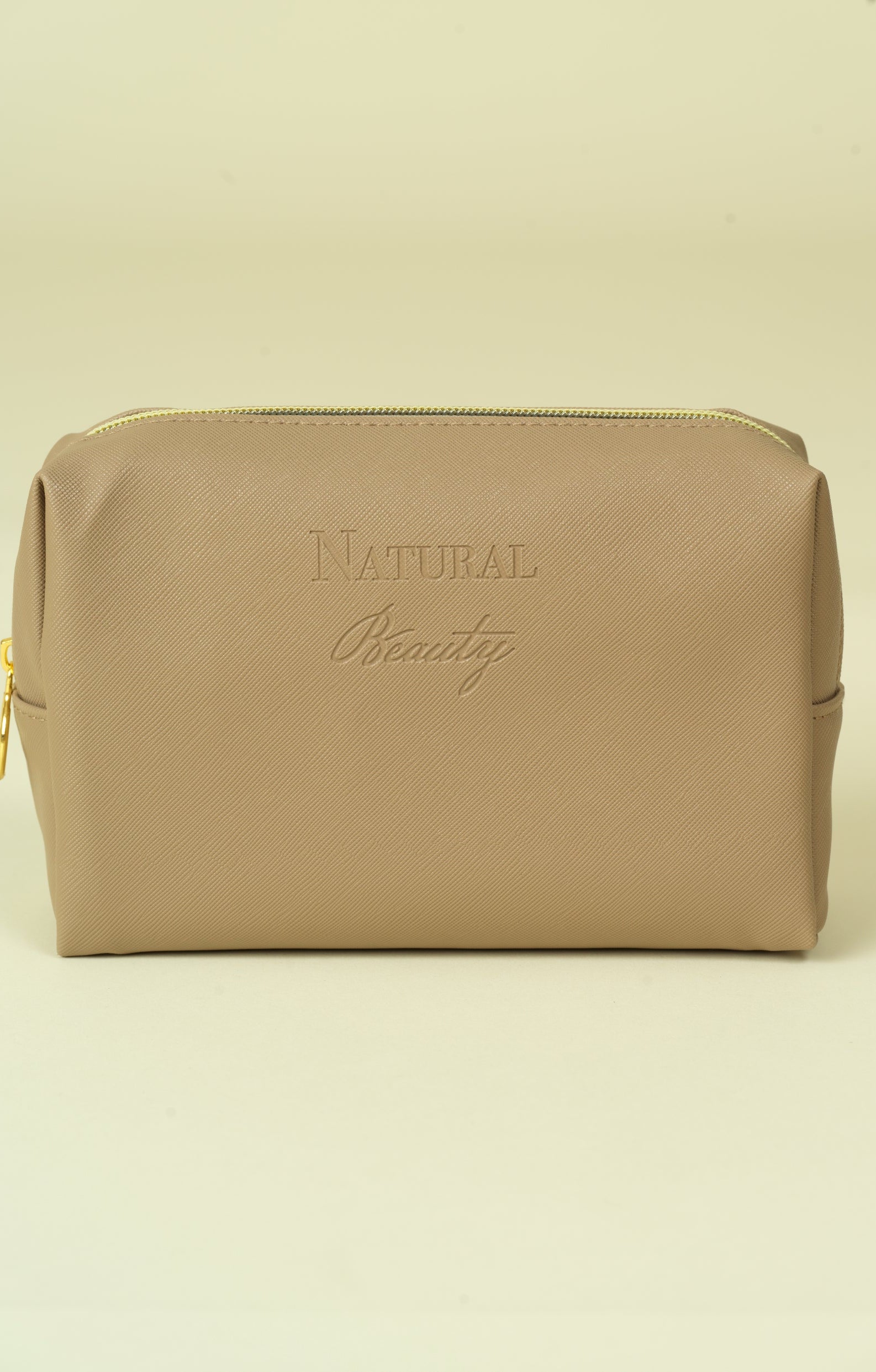 Vegan PU Leather Cosmetic mini travel Bag Monsun Beauty