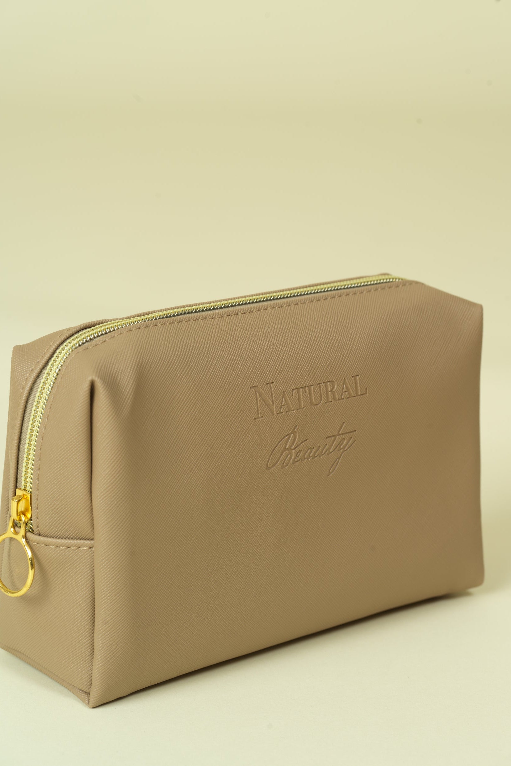 Vegan PU Leather Cosmetic mini travel Bag Monsun Beauty