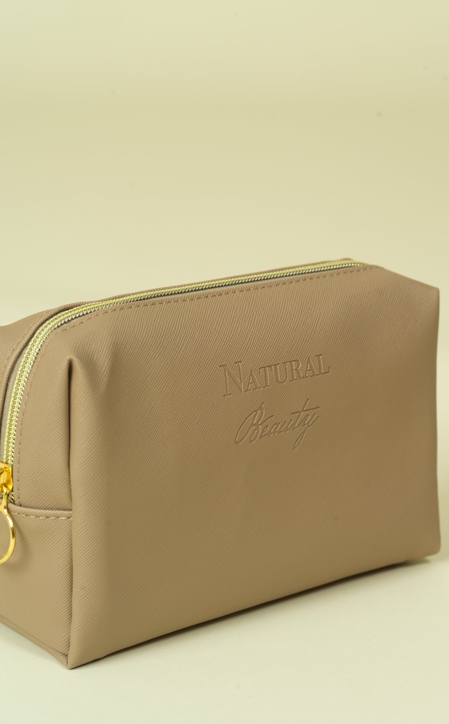 Vegan PU Leather Cosmetic mini travel Bag Monsun Beauty