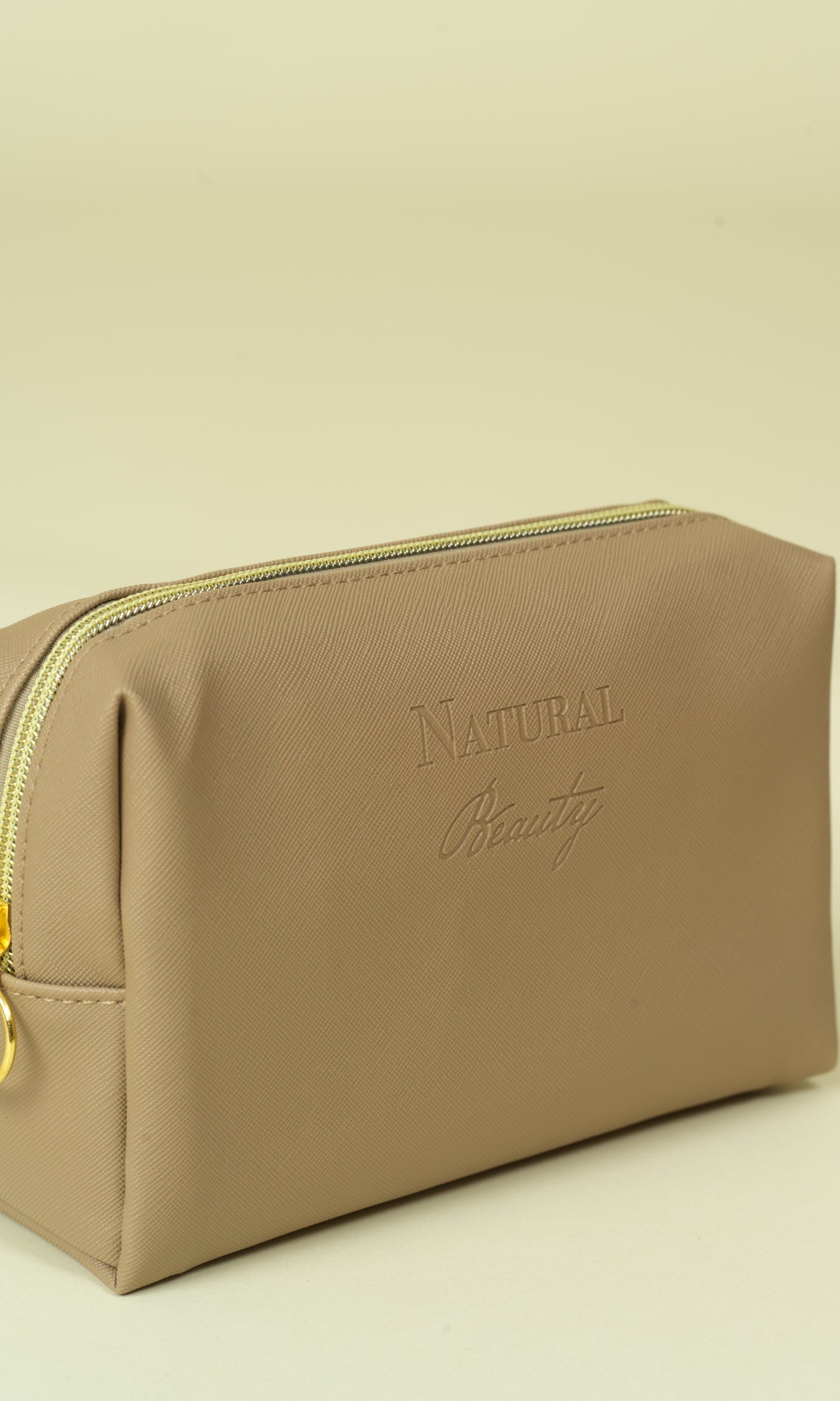 Vegan PU Leather Cosmetic mini travel Bag Monsun Beauty