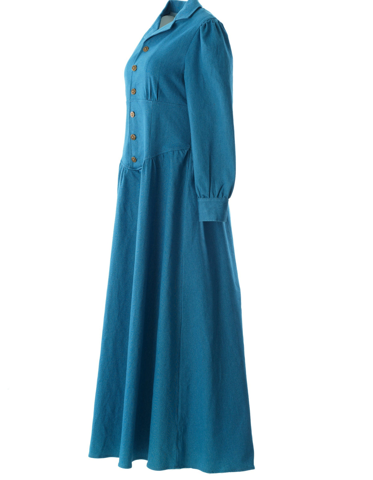 Vintage moments denim maxi dress Kabayare
