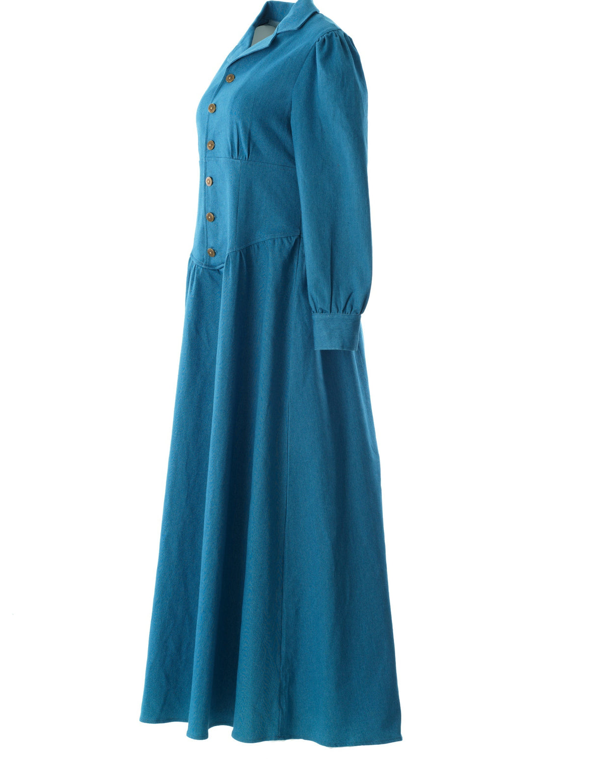 Vintage moments denim maxi dress Kabayare