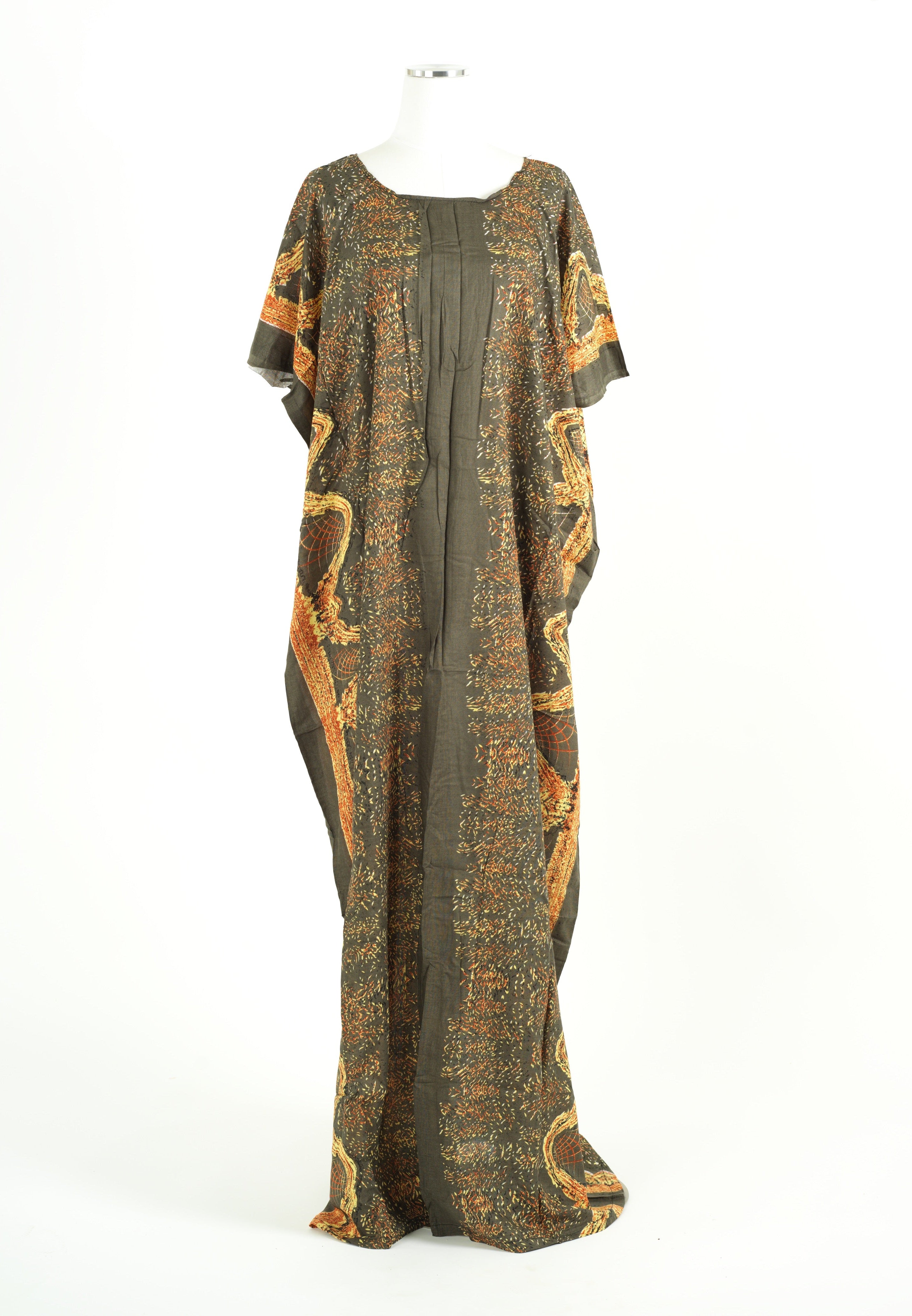 xusna print bati dress Kabayare