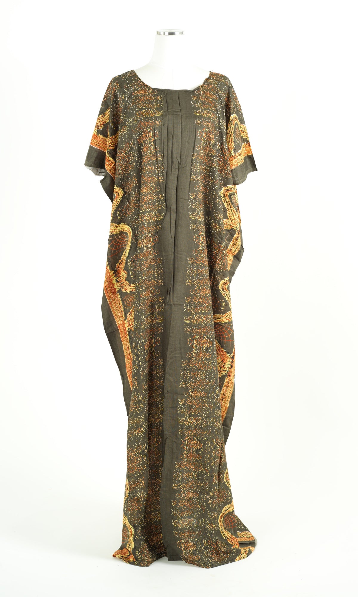 xusna print bati dress Kabayare