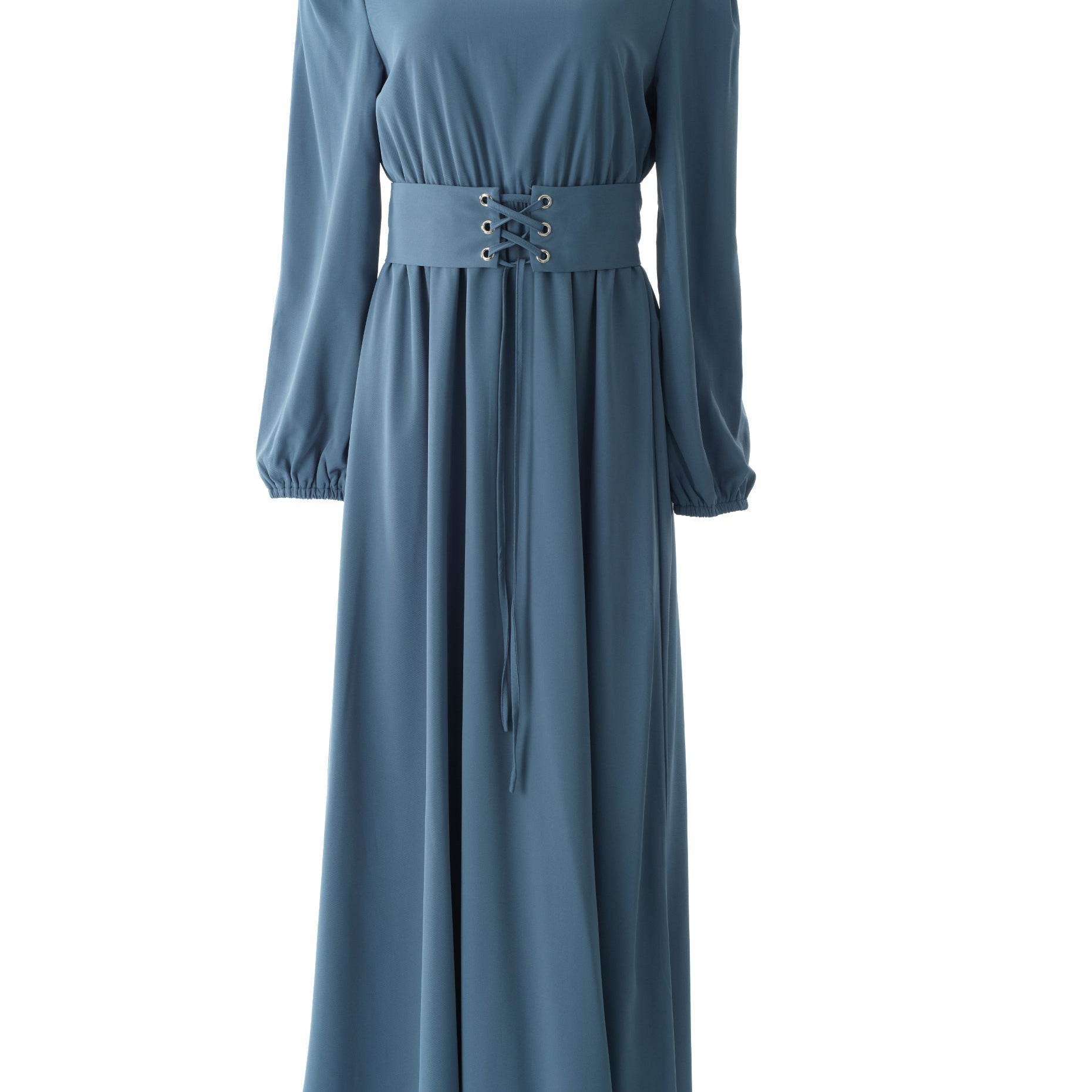 Yusra Elegant Edgy Maxi Dress Kabayare