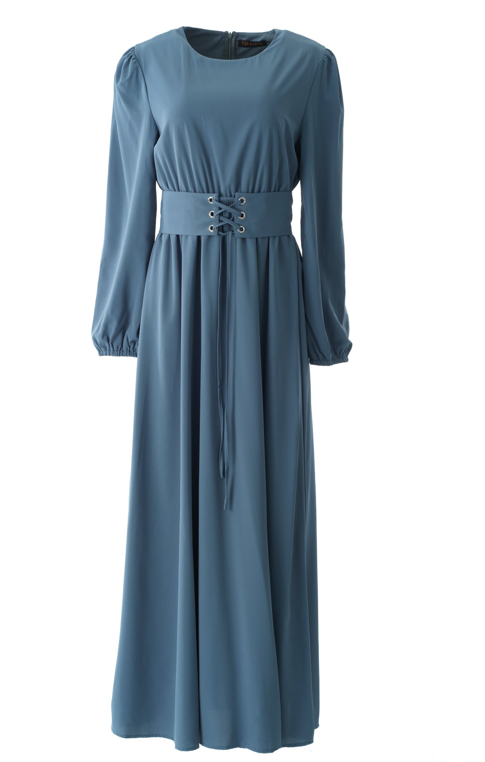 Yusra Elegant Edgy Maxi Dress Kabayare