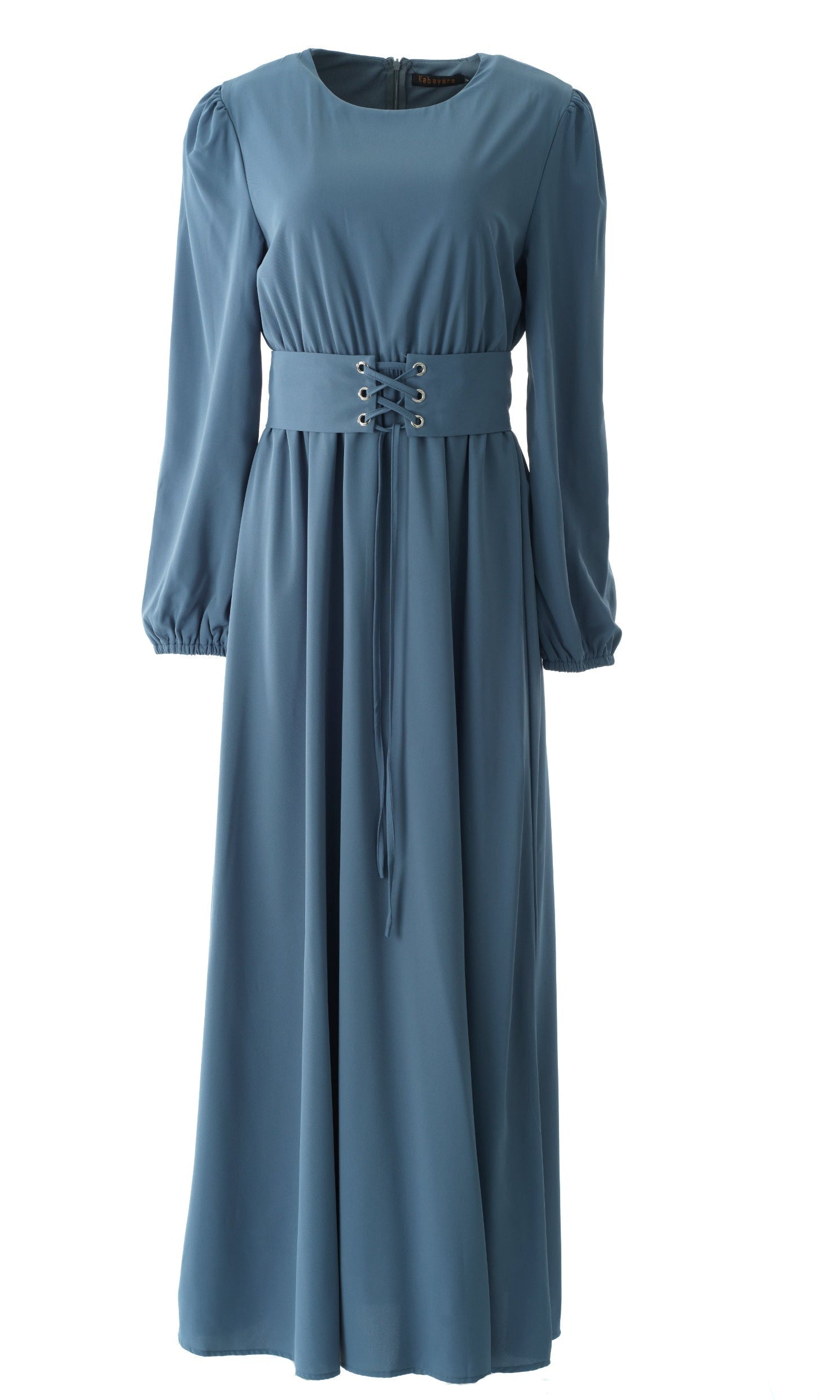 Yusra Elegant Edgy Maxi Dress Kabayare