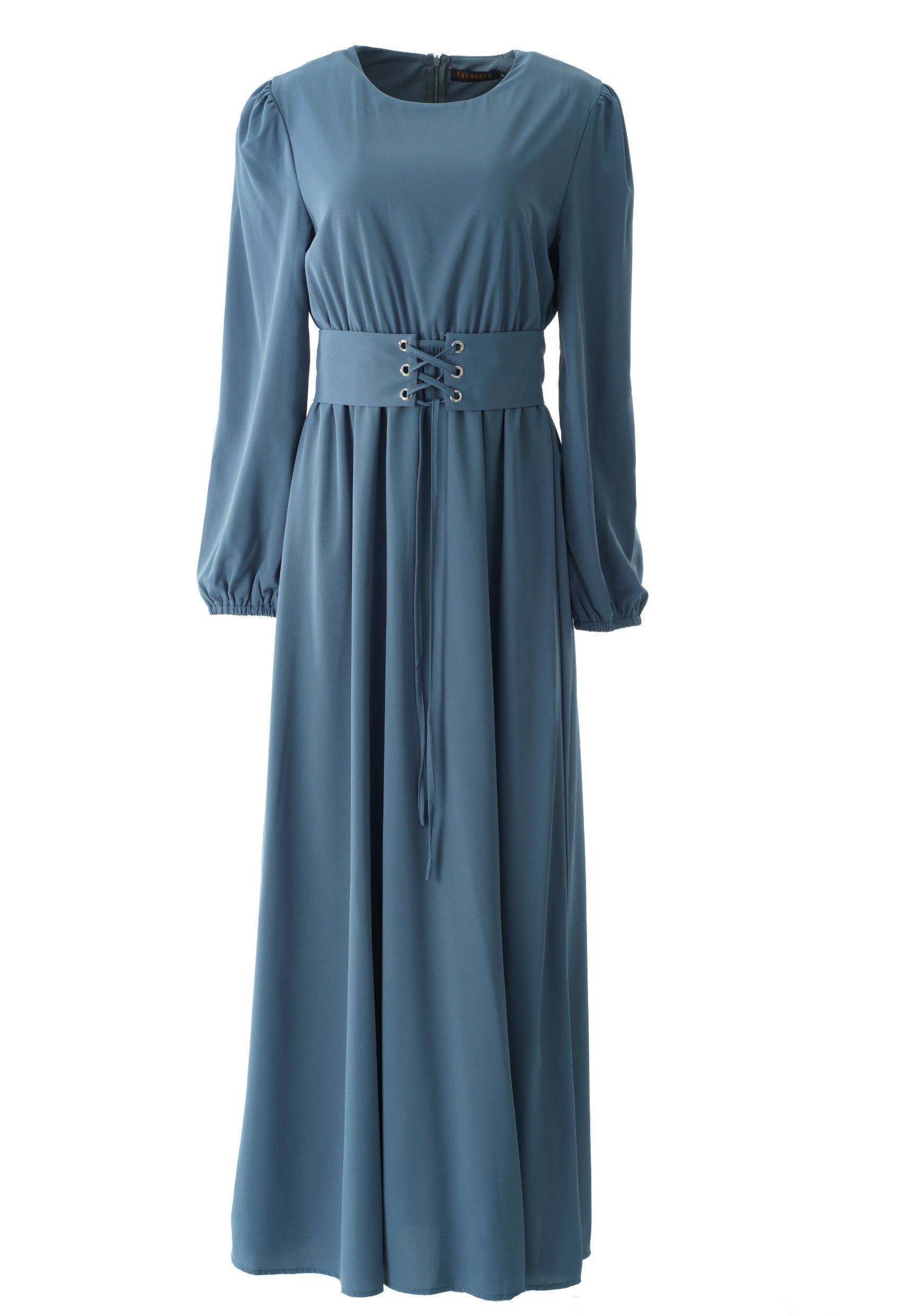 Yusra Elegant Edgy Maxi Dress Kabayare