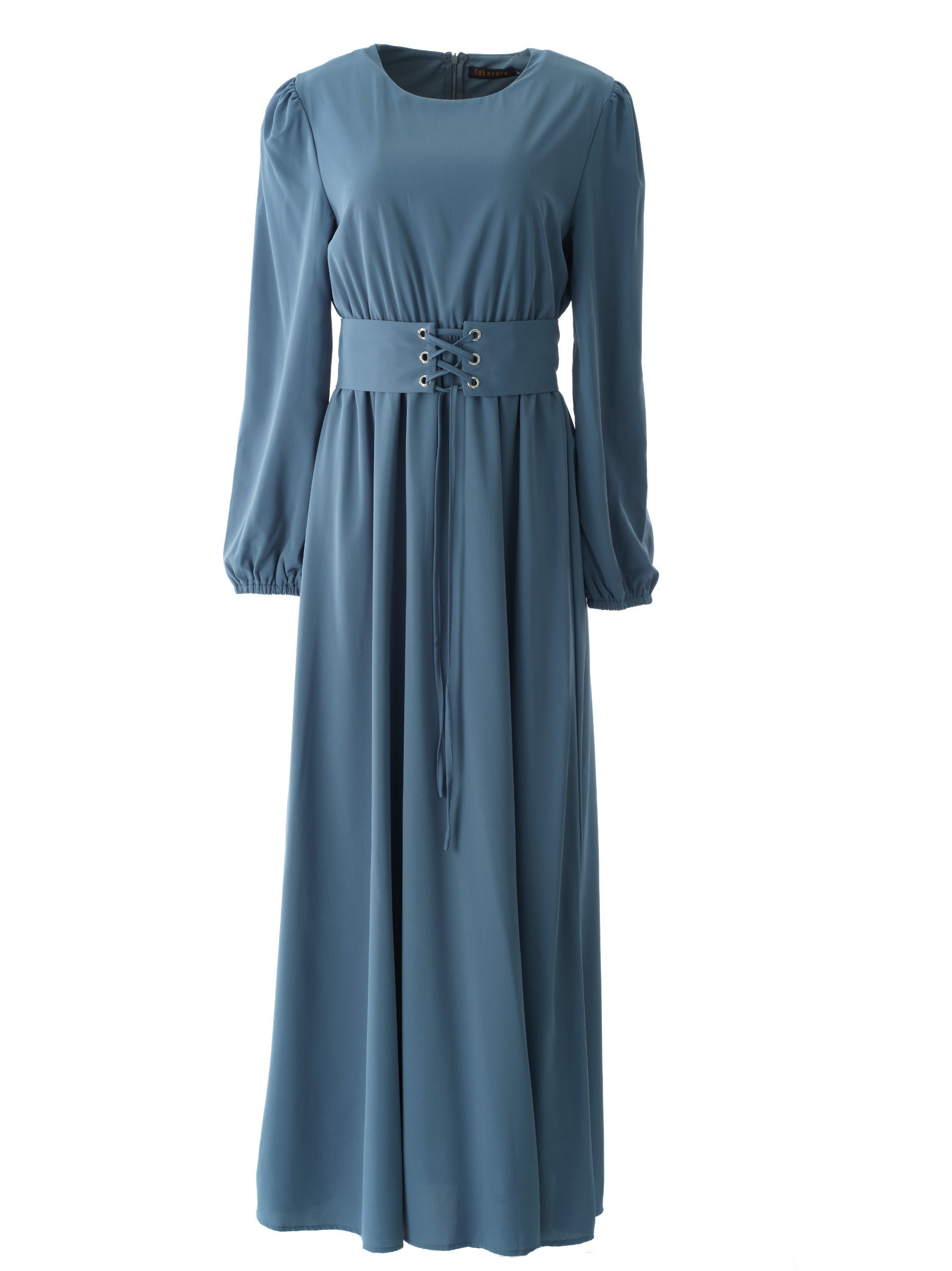 Yusra Elegant Edgy Maxi Dress Kabayare