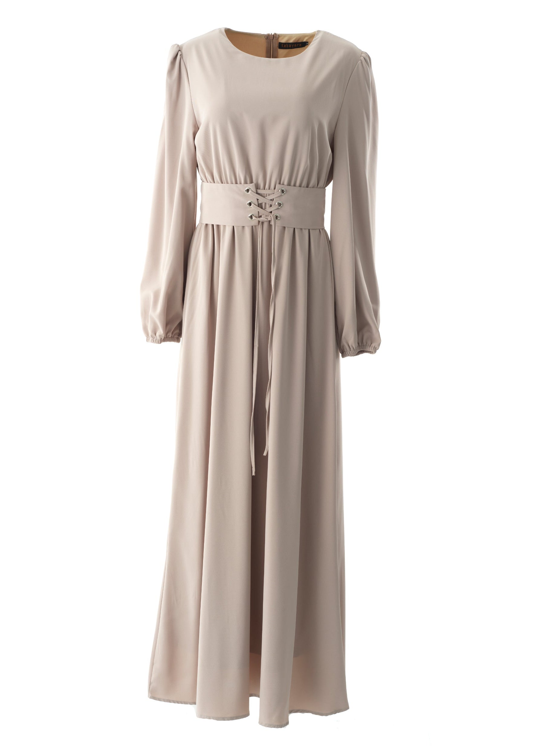 Yusra Elegant Edgy Maxi Dress Kabayare