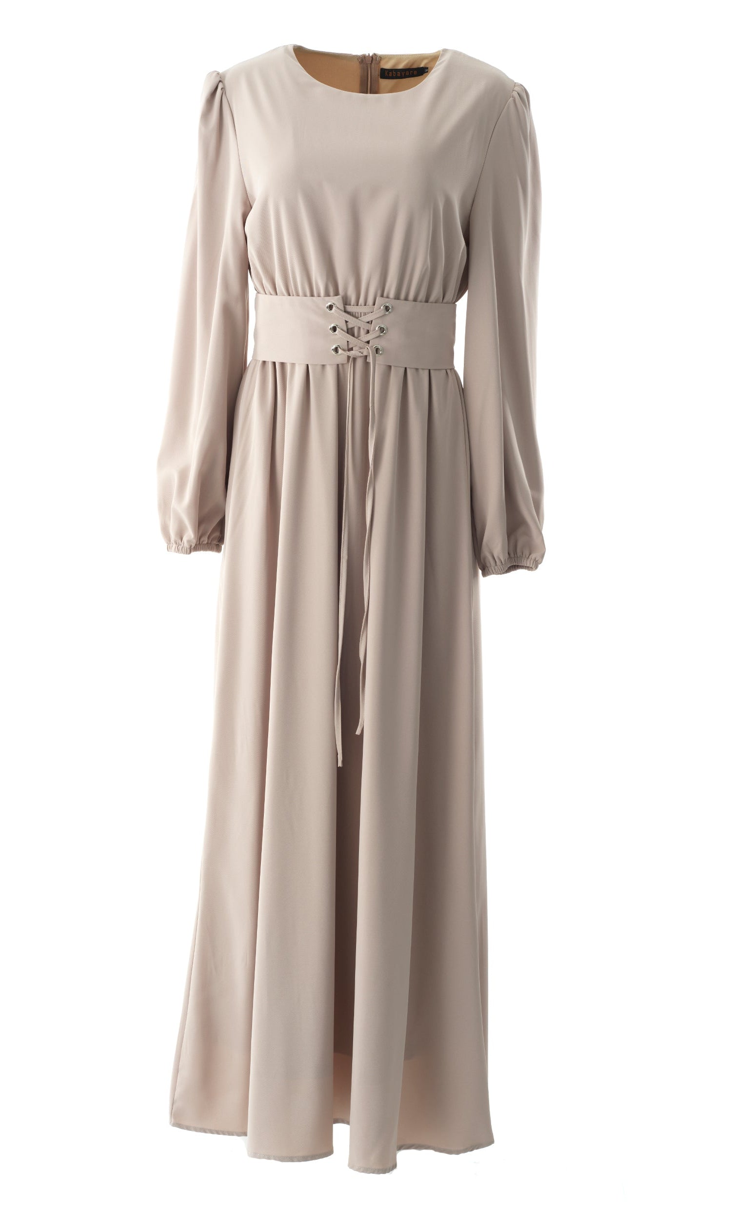Yusra Elegant Edgy Maxi Dress Kabayare