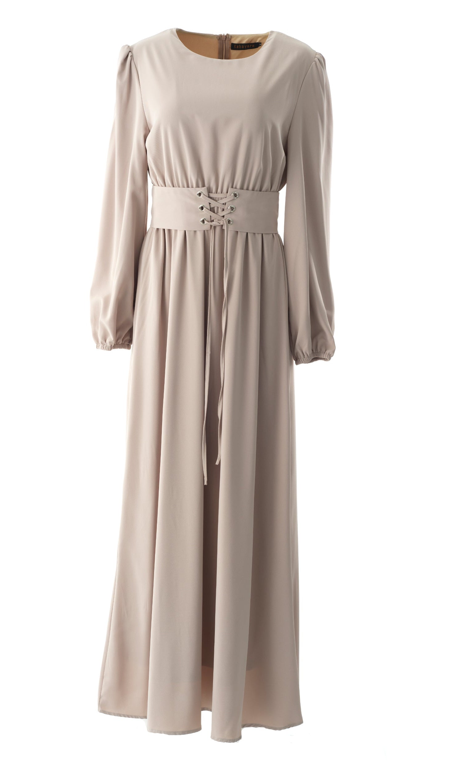 Yusra Elegant Edgy Maxi Dress Kabayare