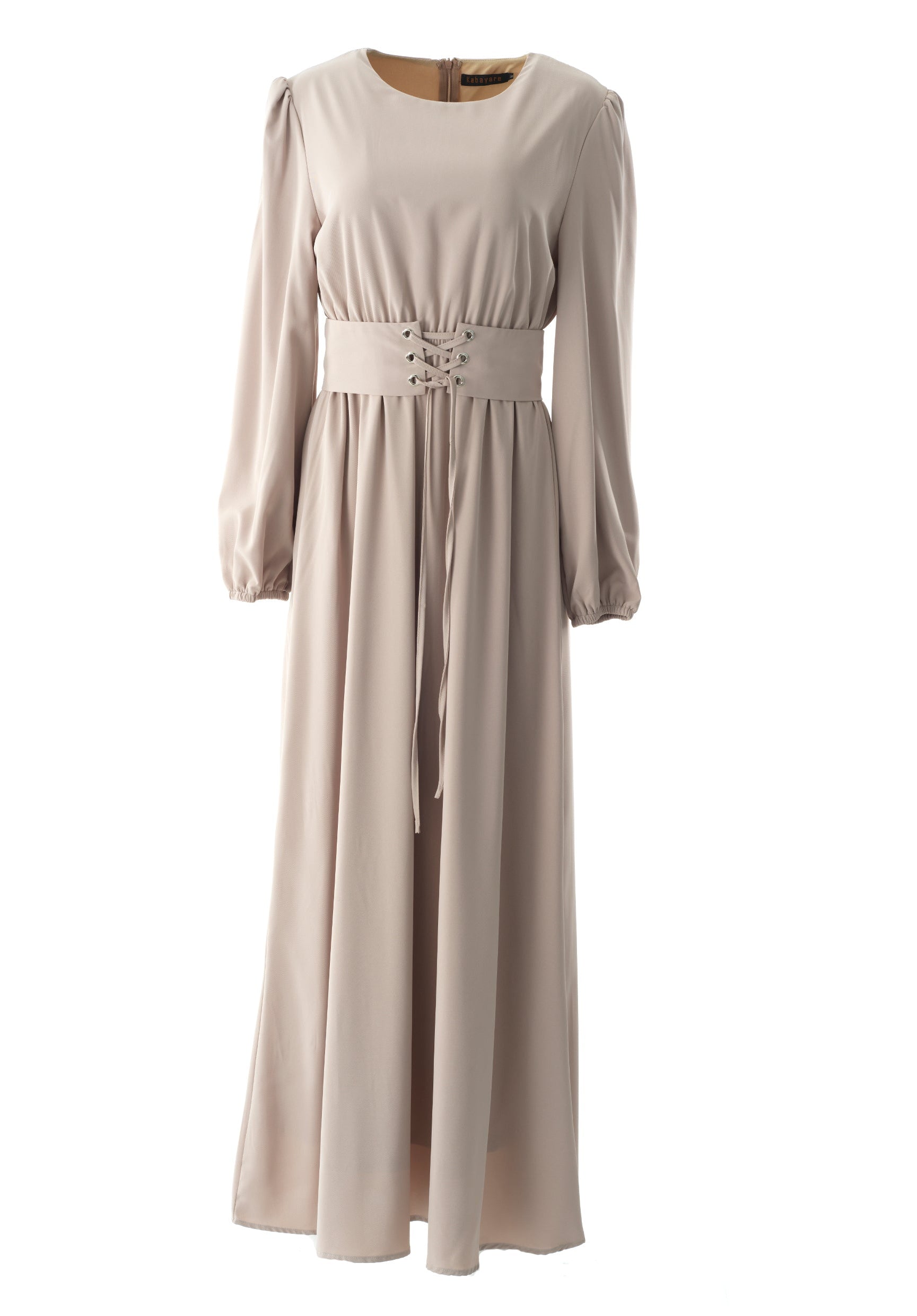 Yusra Elegant Edgy Maxi Dress Kabayare