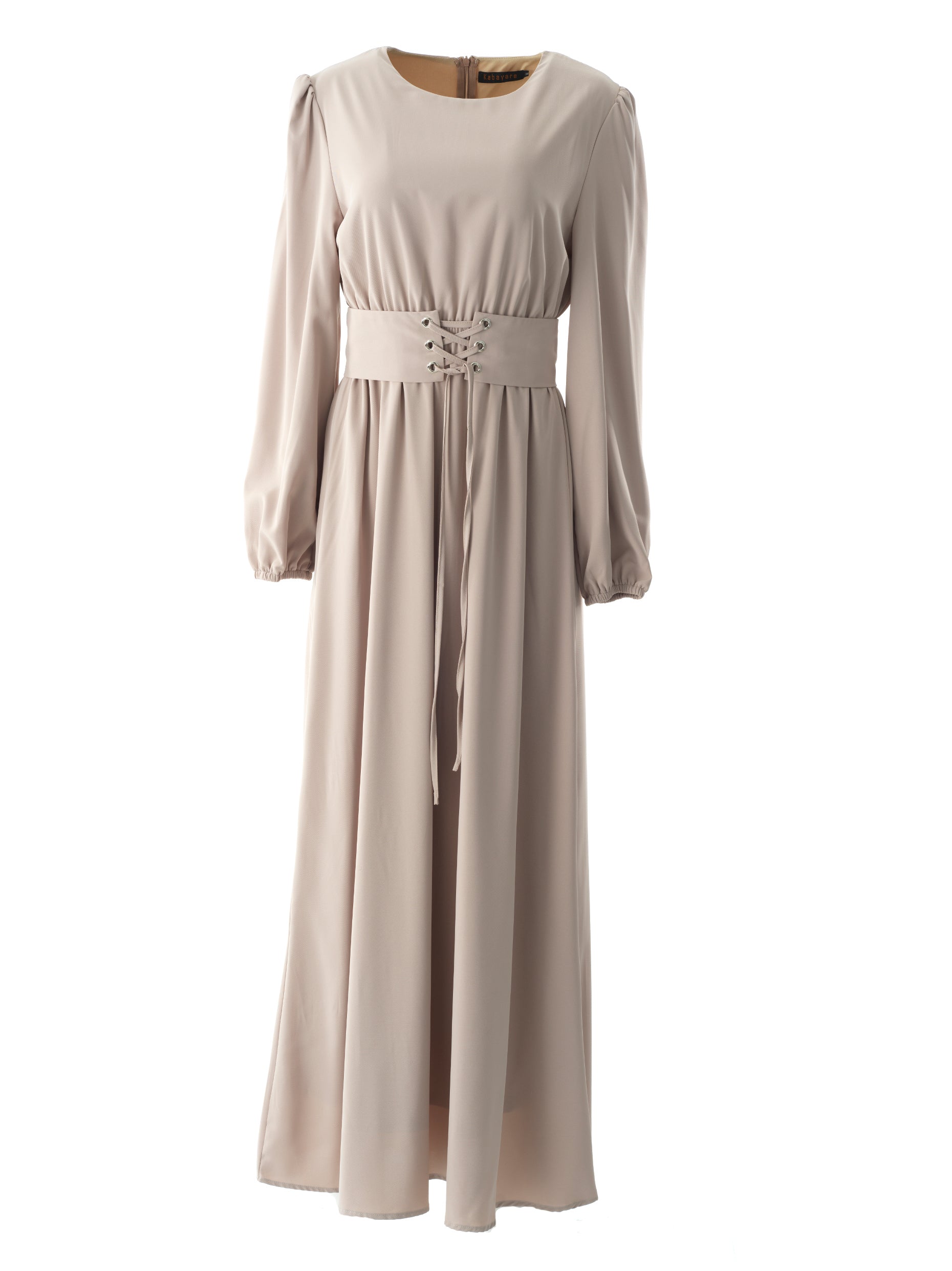 Yusra Elegant Edgy Maxi Dress Kabayare