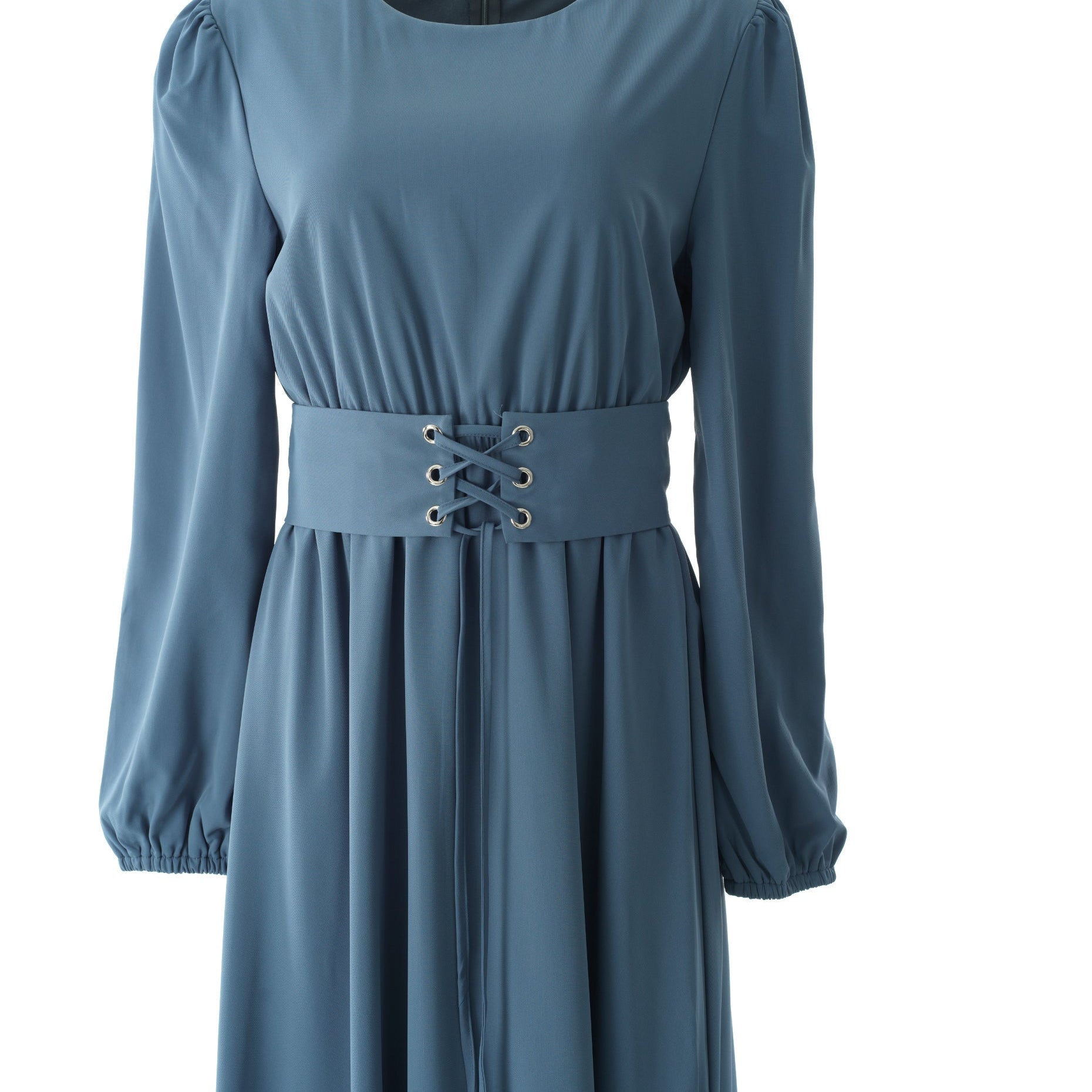 Yusra Elegant Edgy Maxi Dress Kabayare