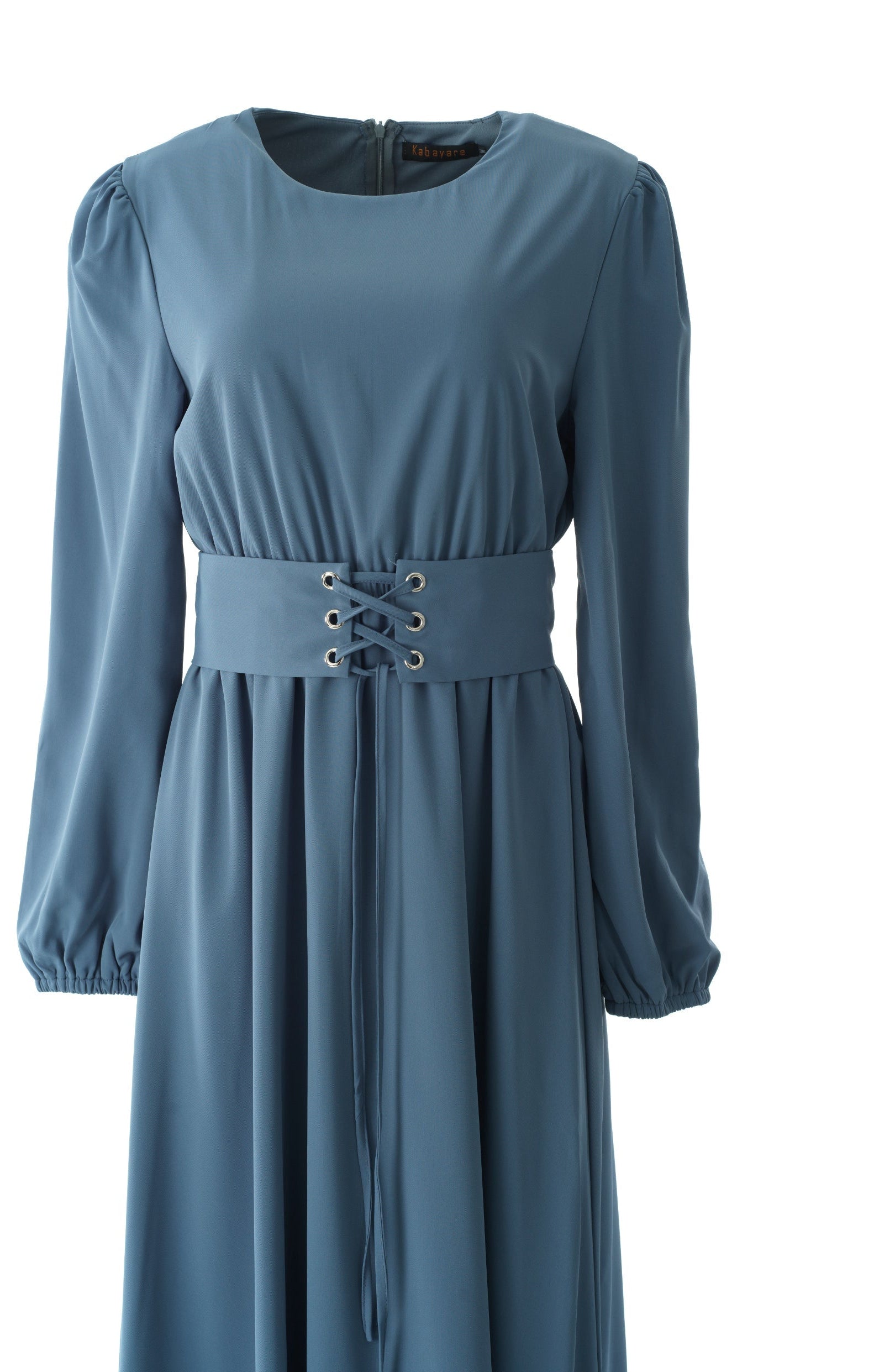 Yusra Elegant Edgy Maxi Dress Kabayare