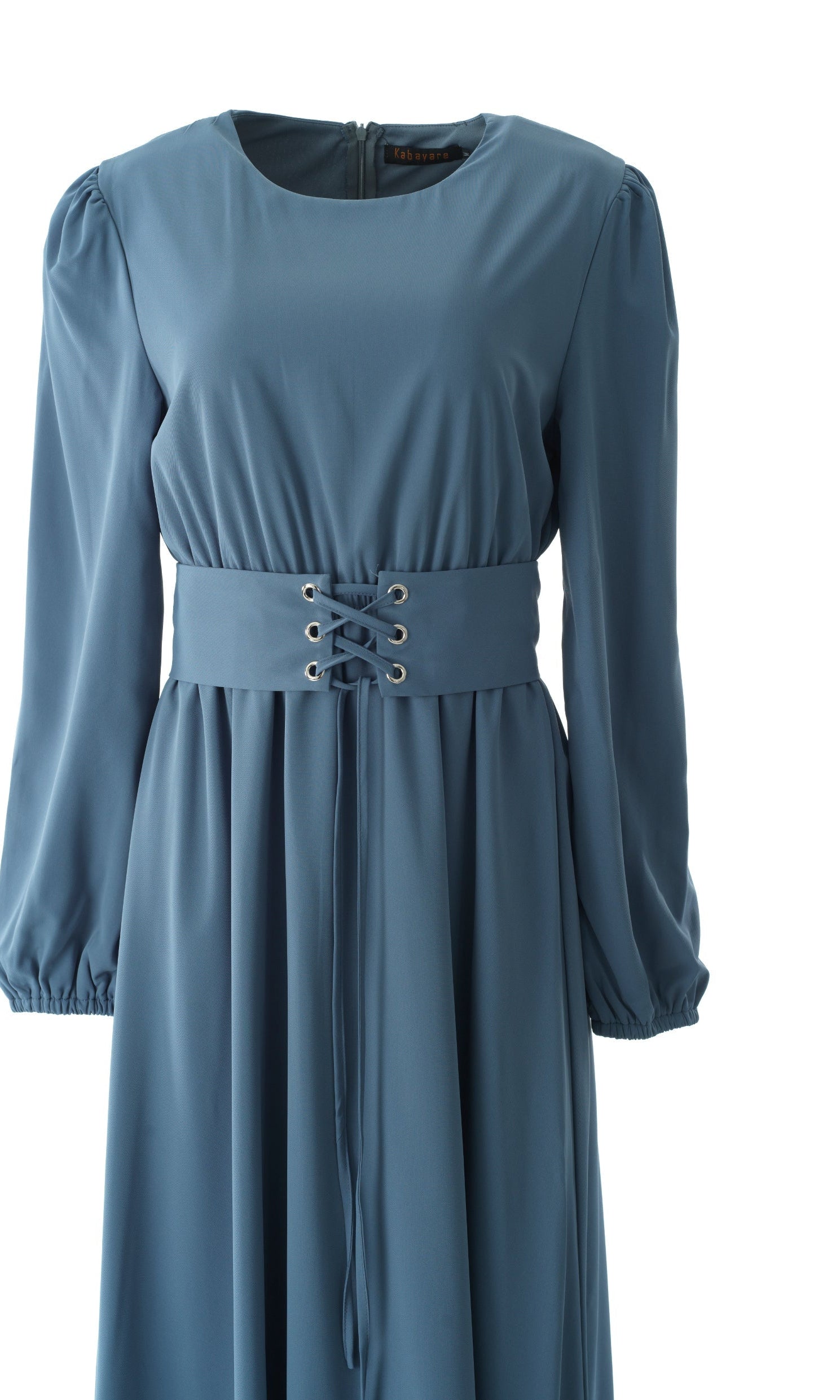Yusra Elegant Edgy Maxi Dress Kabayare