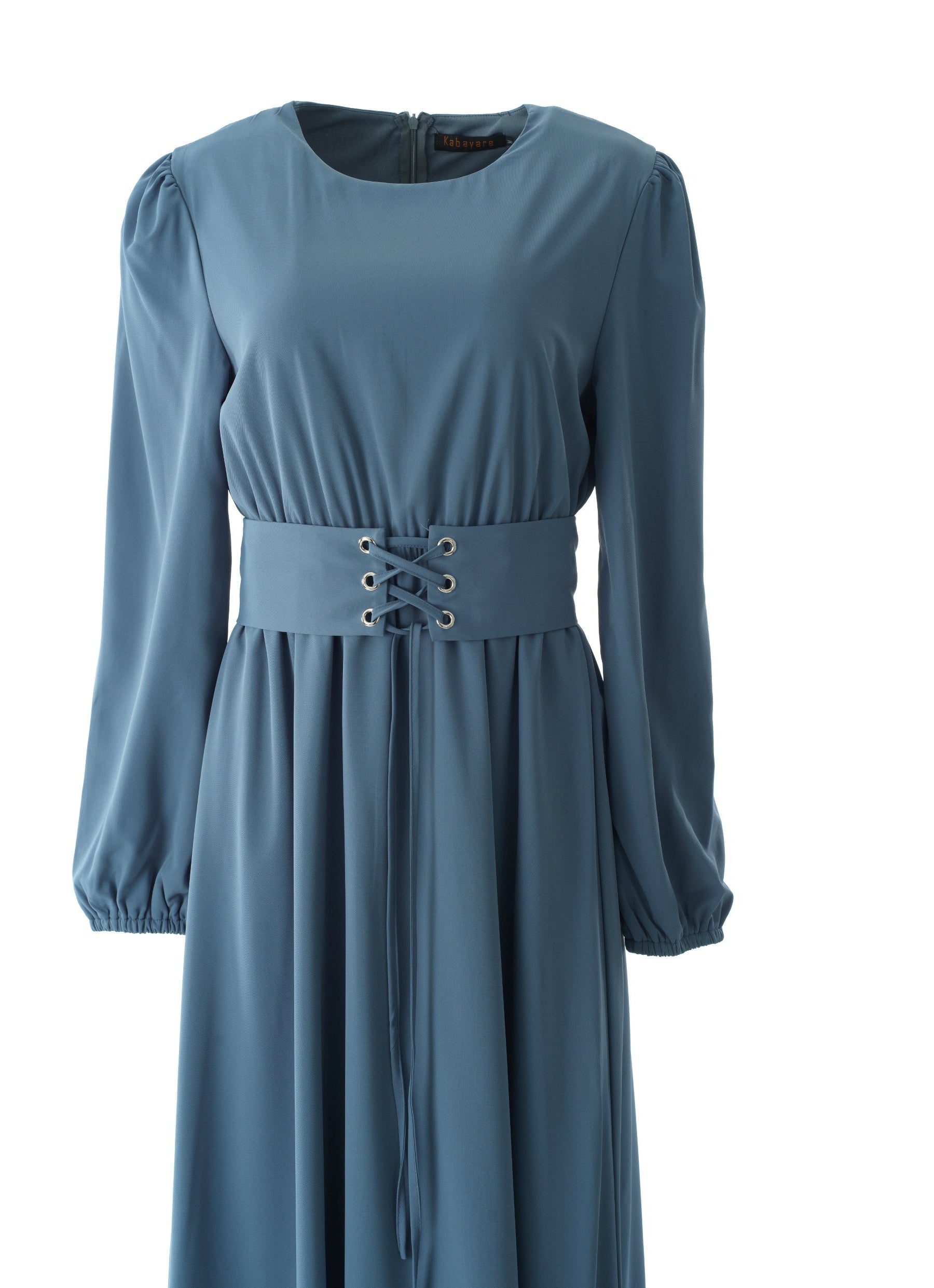 Yusra Elegant Edgy Maxi Dress Kabayare
